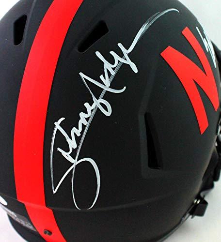 Nebraska Heisman Winners Autographed F/S Eclipse Speed Helmet- JSA W WHITE - Image 6