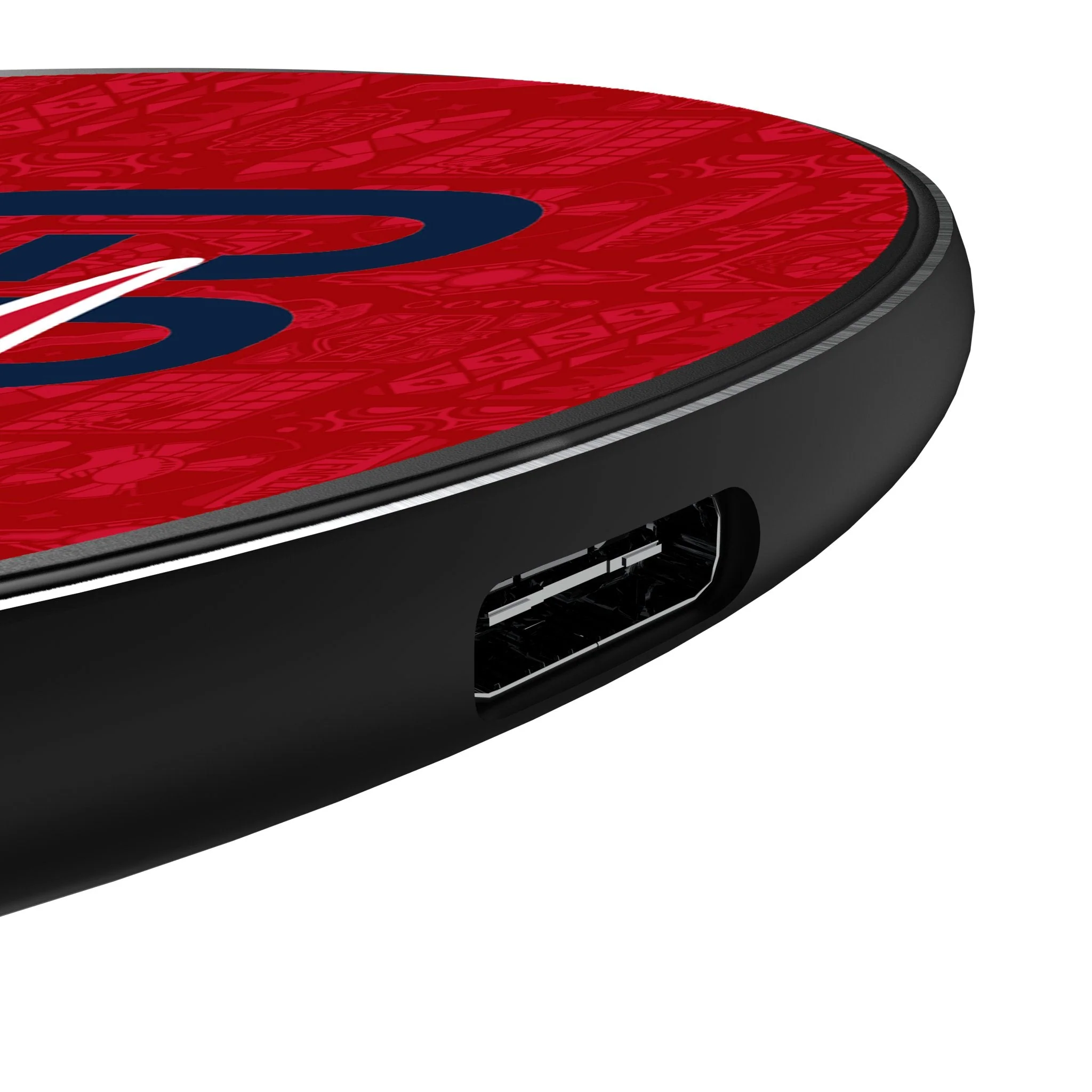 New England Patriots 2024 Illustrated Limited Edition 15-Watt Wireless Charger - Image 3
