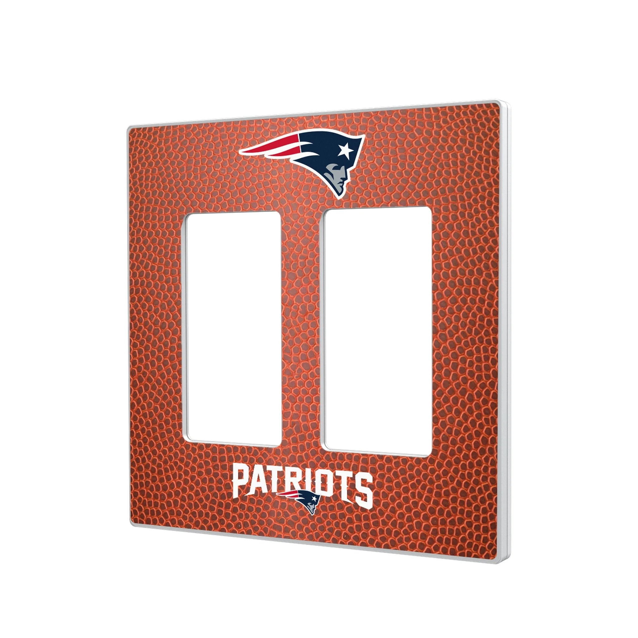 New England Patriots Football Hidden-Screw Light Switch Plate - Image 4