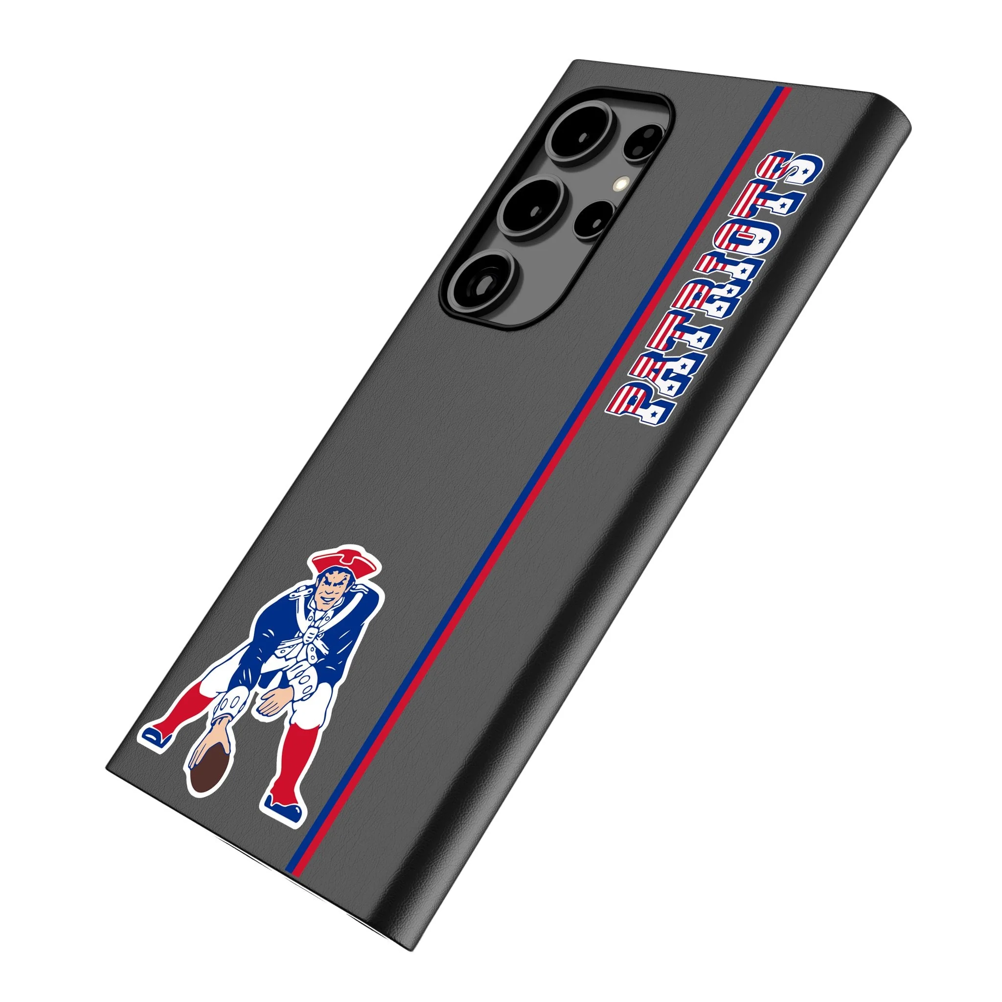 New England Patriots Historic Collection Sidebar MagSafe Compatible Phone Case for Samsung Galaxy - Image 2