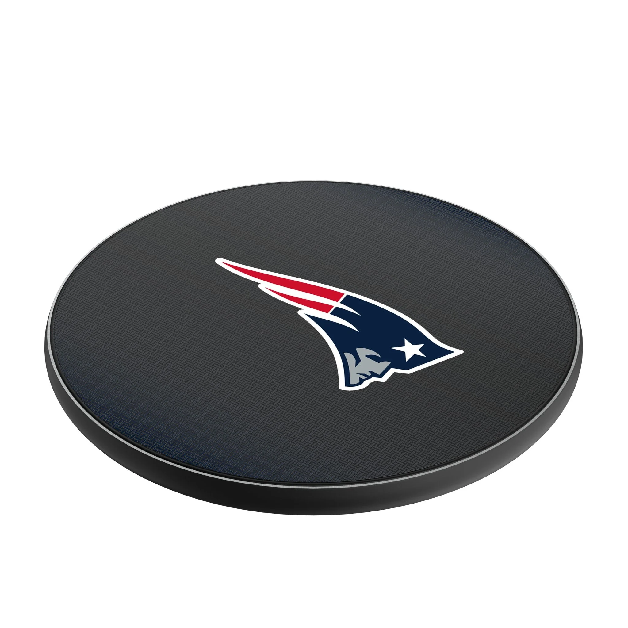 New England Patriots Linen 15-Watt Wireless Charger - Image 2