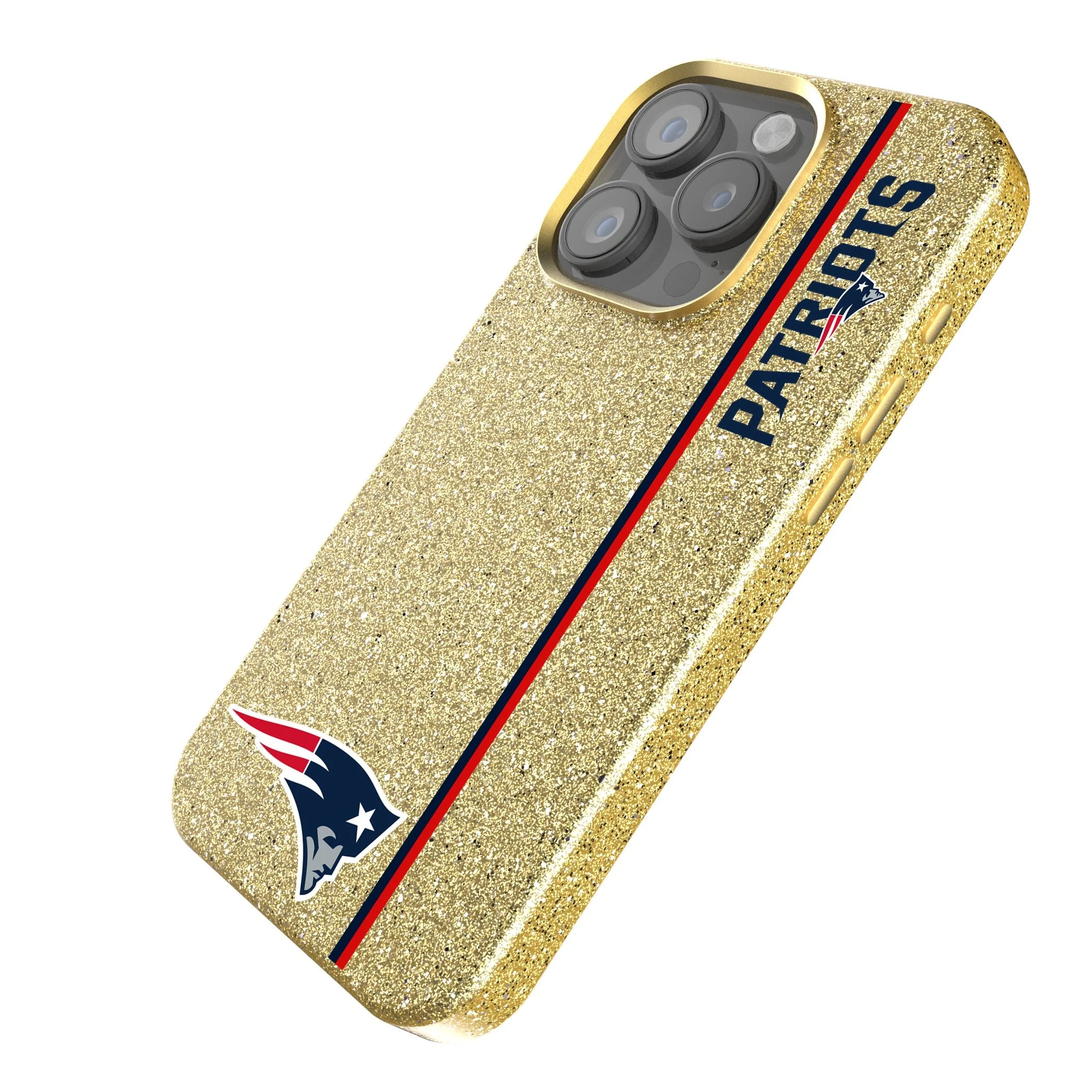 New England Patriots Sidebar Bling Phone Case - Image 2