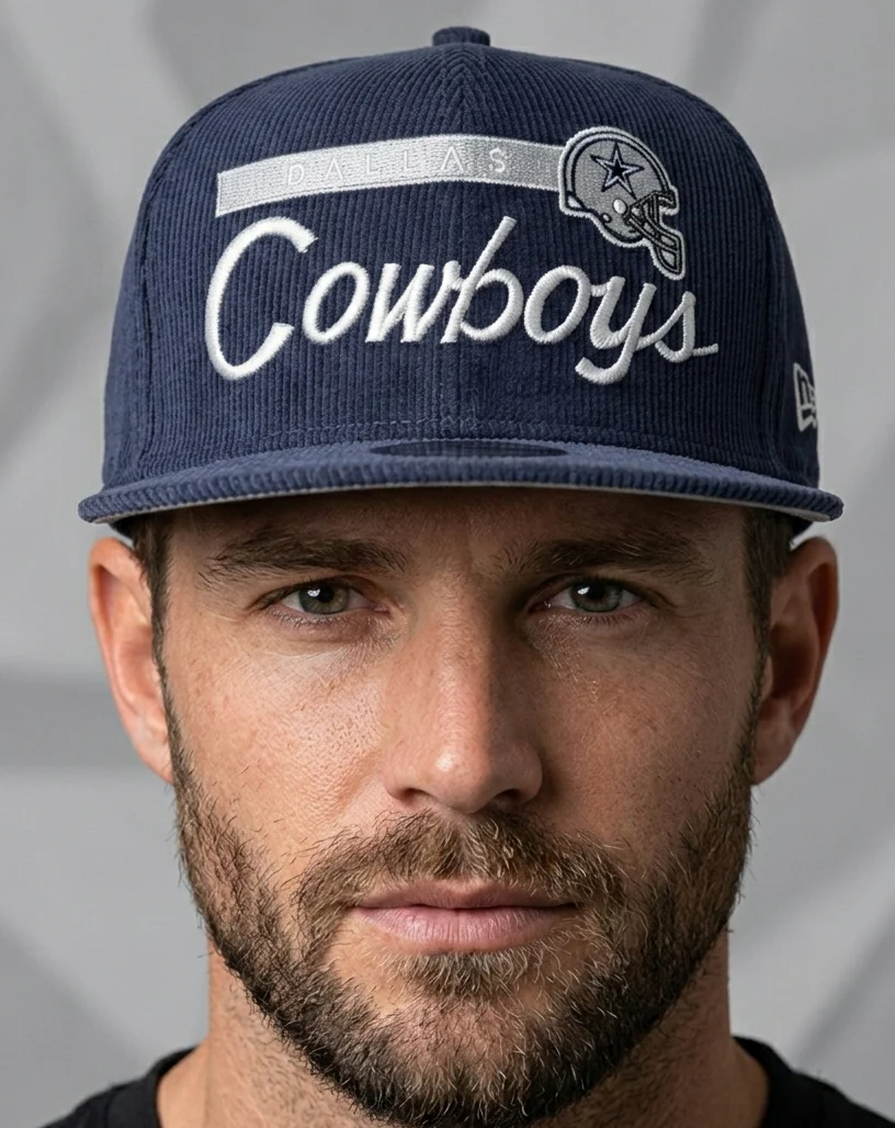 New Era Dallas Cowboys Corduroy Rope Snapback Hat - Image 2