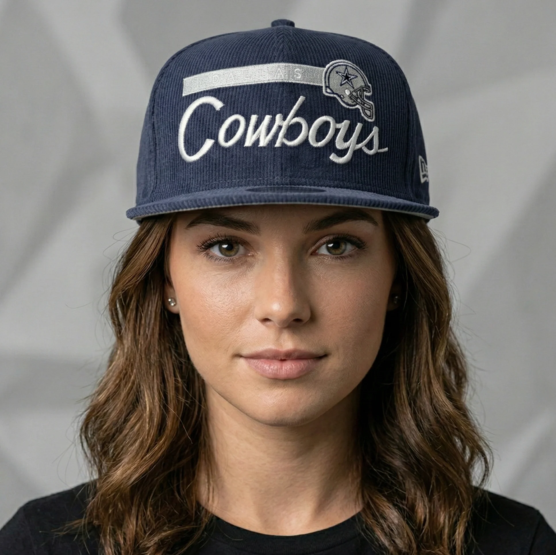 New Era Dallas Cowboys Corduroy Rope Snapback Hat - Image 3