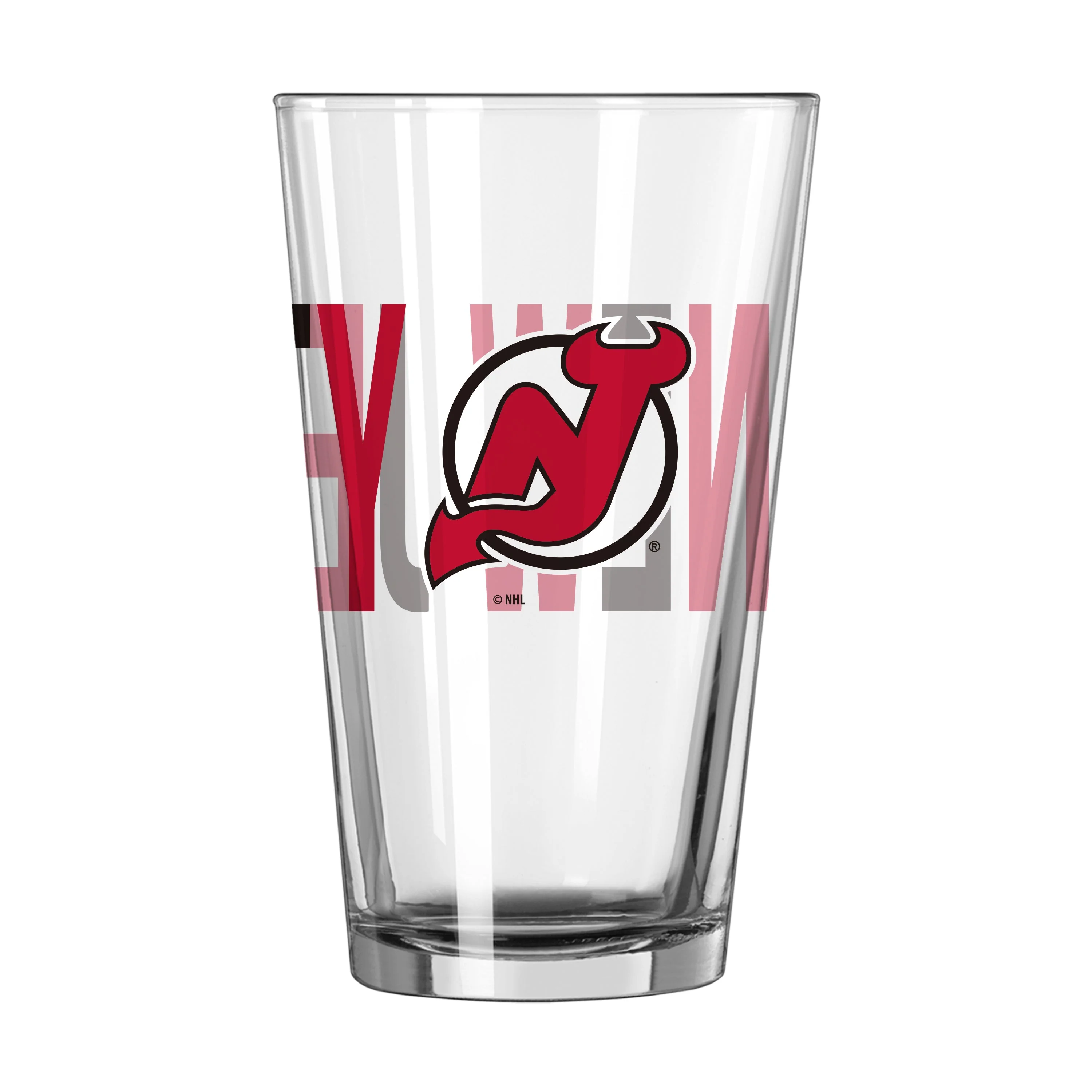 New Jersey Devils 16oz Overtime Pint Glass
