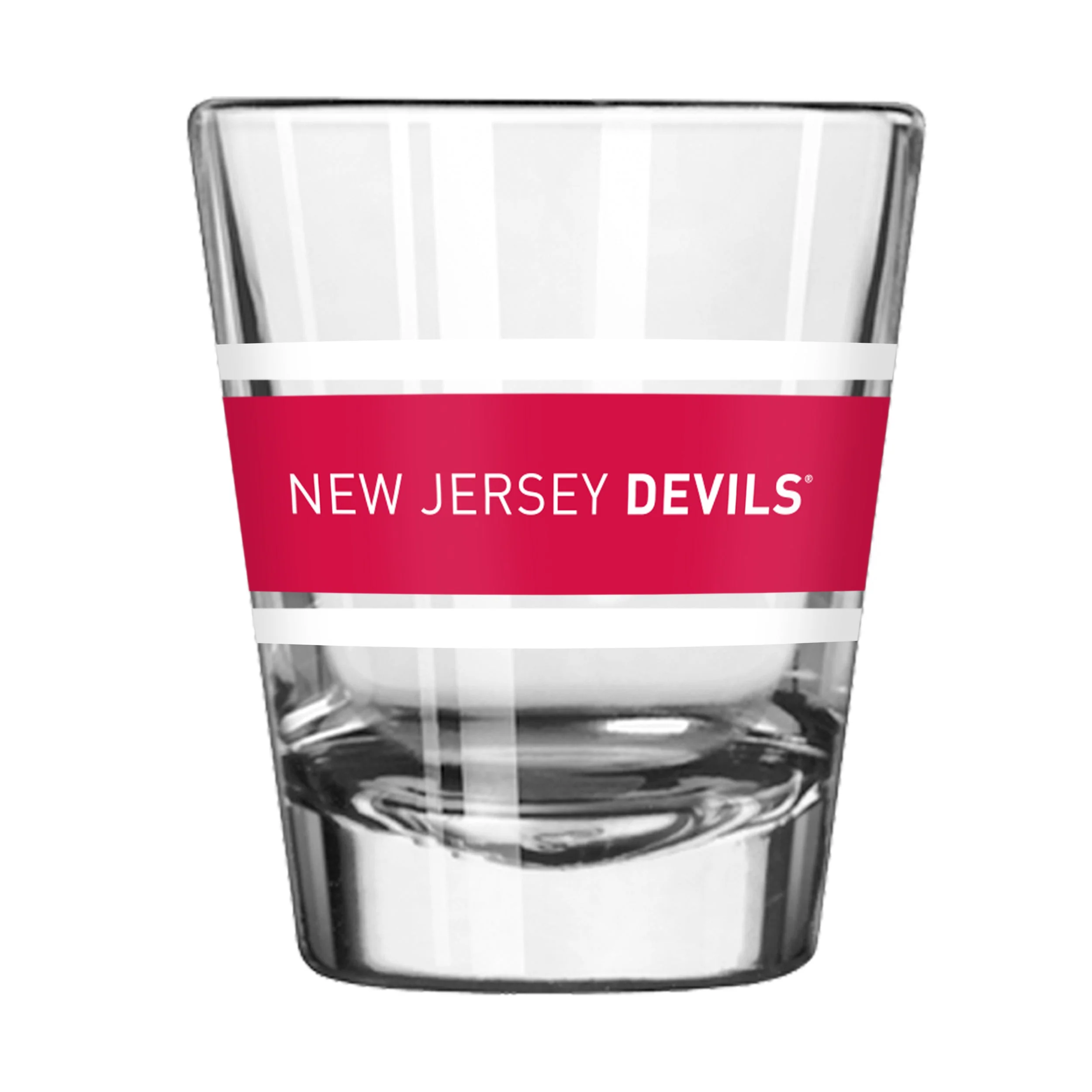 New Jersey Devils 2oz Stripe Shot Glass
