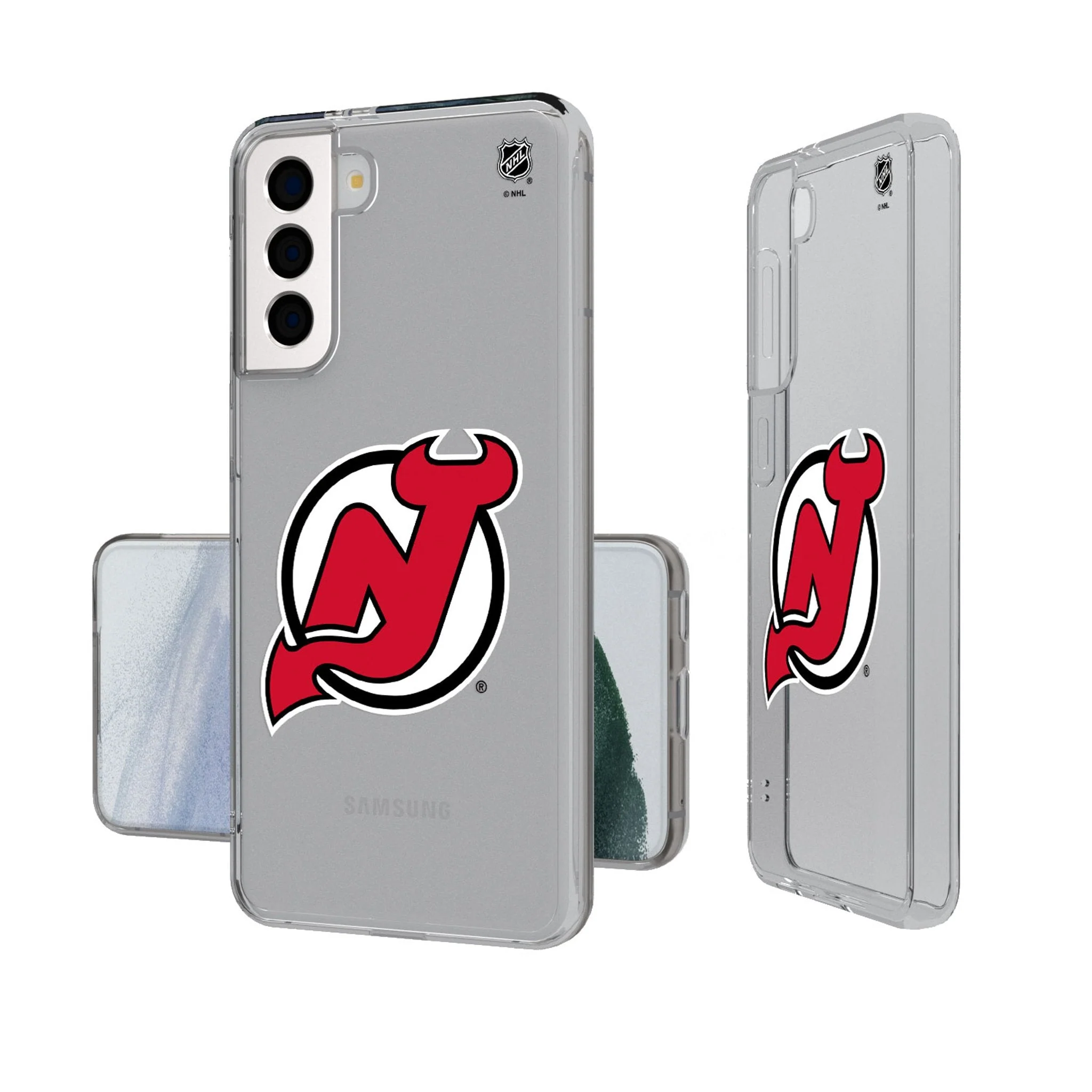 New Jersey Devils Insignia Clear Phone Case