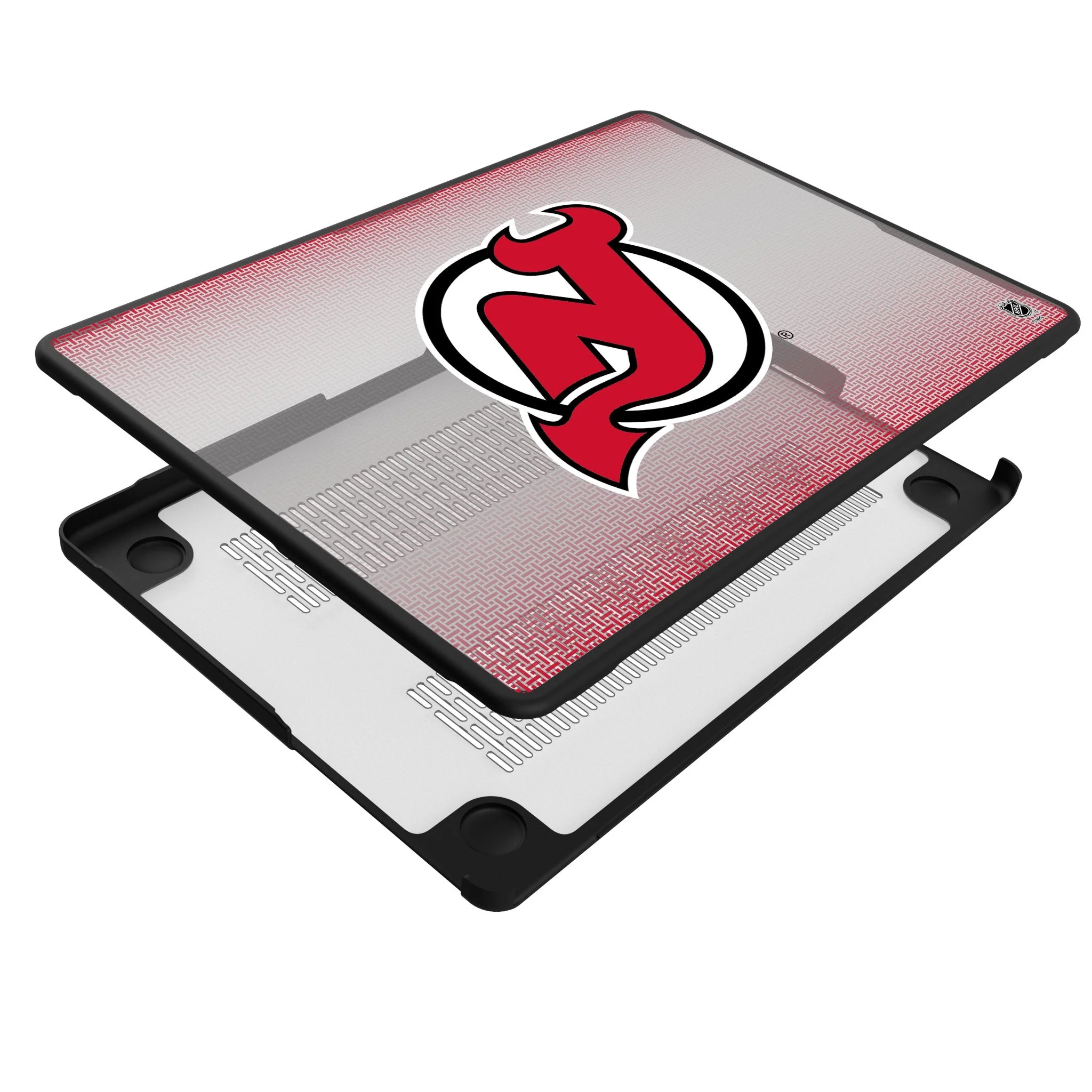New Jersey Devils Linen Laptop Case for Apple MacBook - Image 4