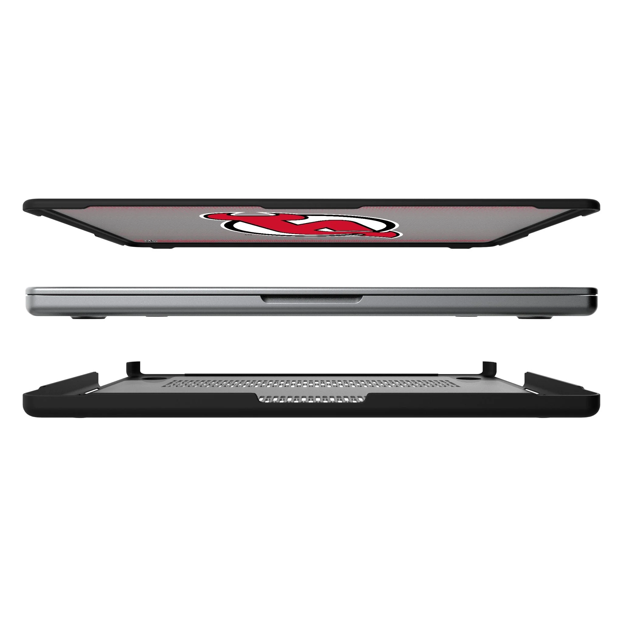 New Jersey Devils Linen Laptop Case for Apple MacBook - Image 7