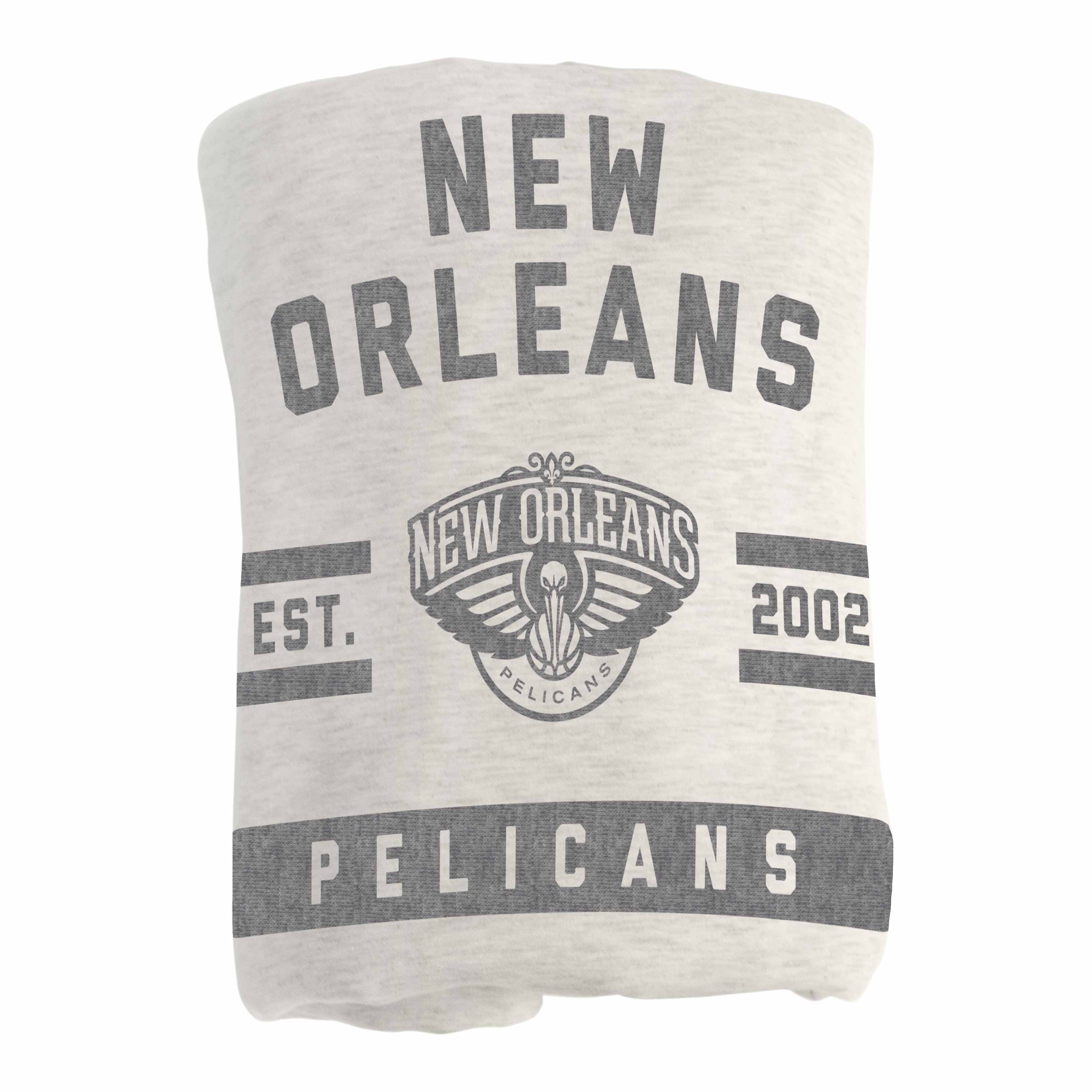 New Orleans Pelicans Sublimated Sweatshirt Blanket - Image 3