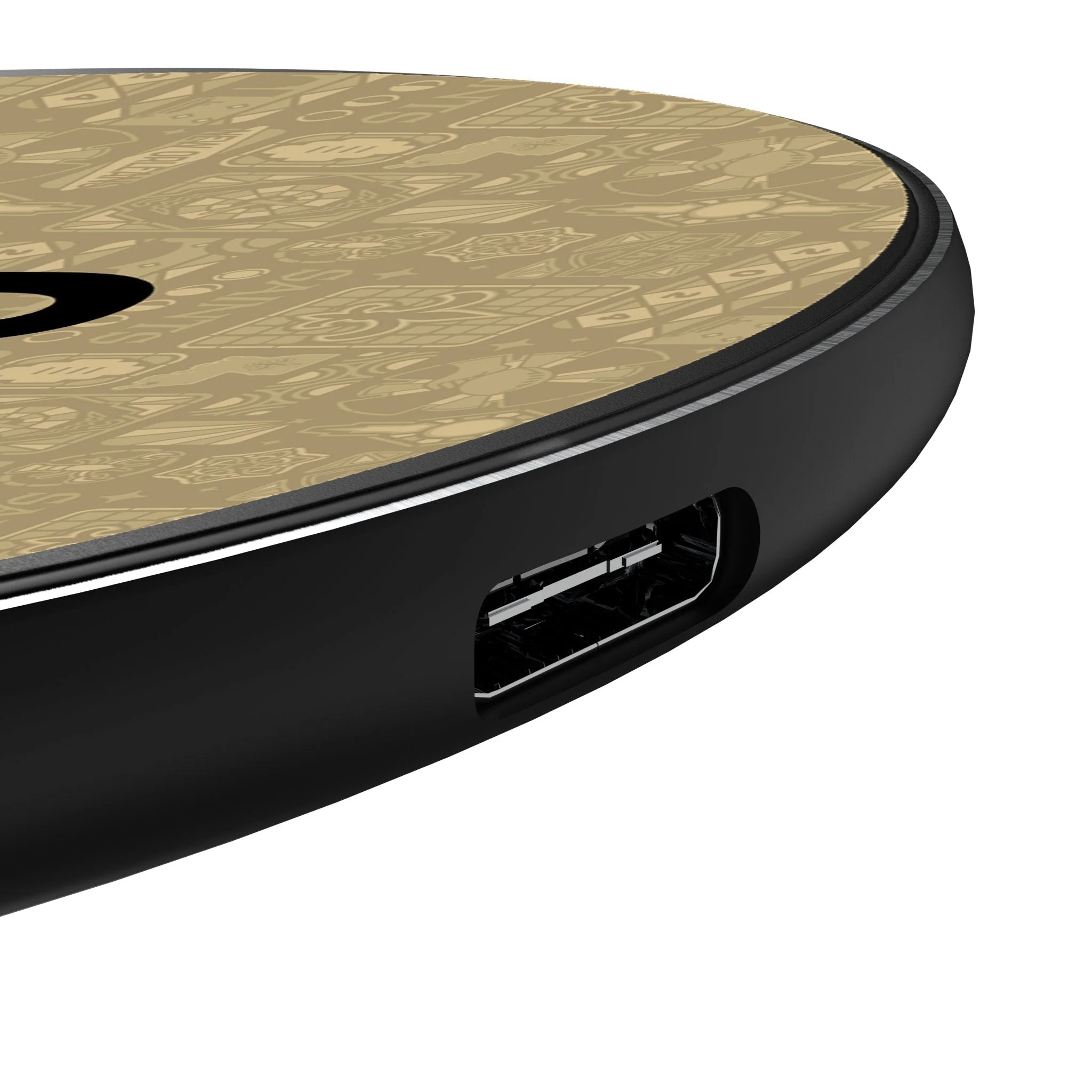 New Orleans Saints 2024 Illustrated Limited Edition 15-Watt Wireless Charger - Image 3