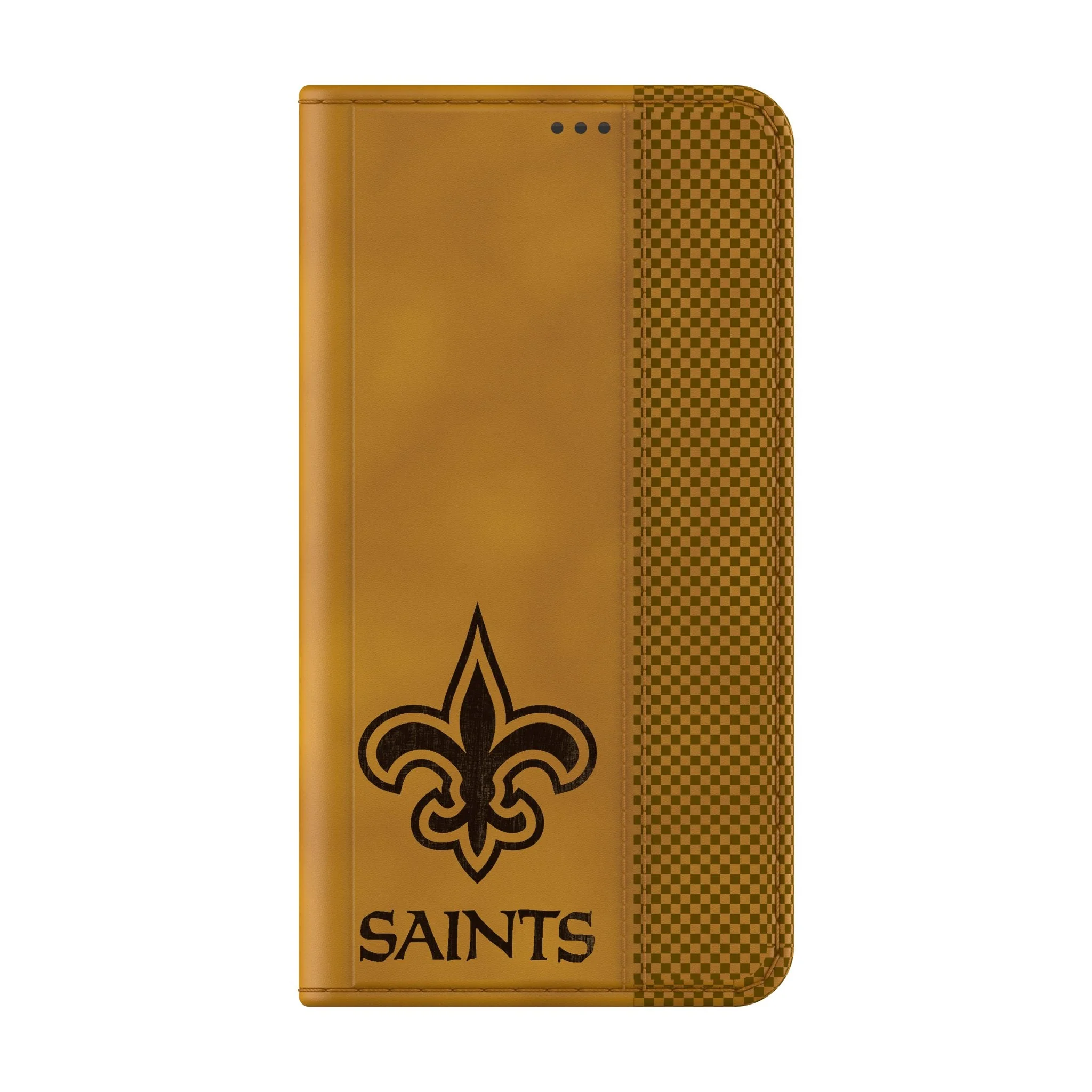 New Orleans Saints Burn Folio Phone Case for Samsung Galaxy - Image 2