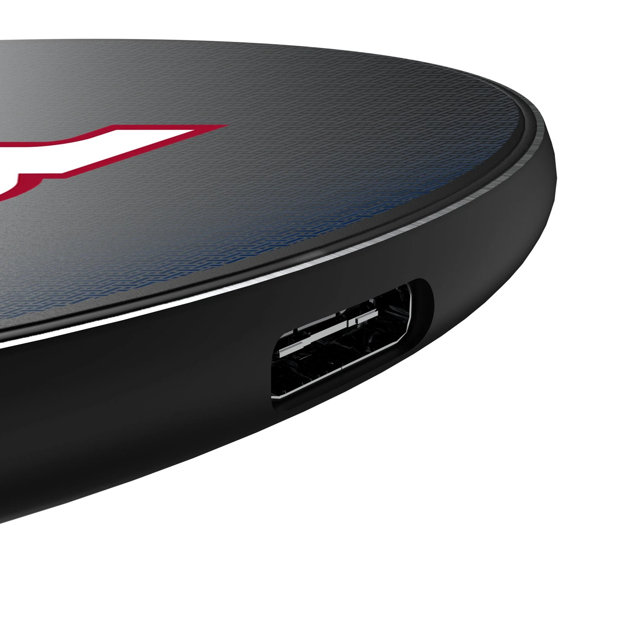 New York Giants Linen 15-Watt Wireless Charger - Image 3
