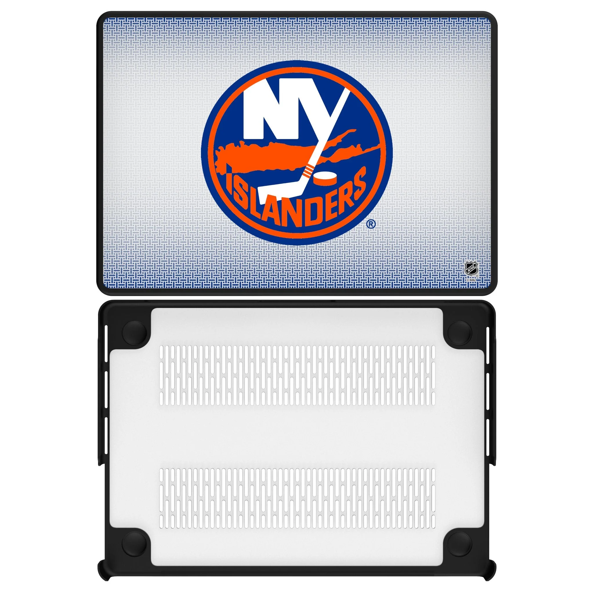 New York Islanders Linen Laptop Case for Apple MacBook
