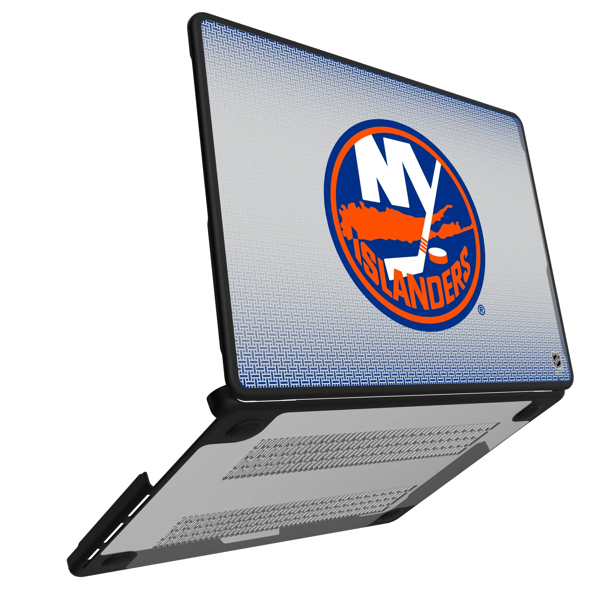 New York Islanders Linen Laptop Case for Apple MacBook - Image 2