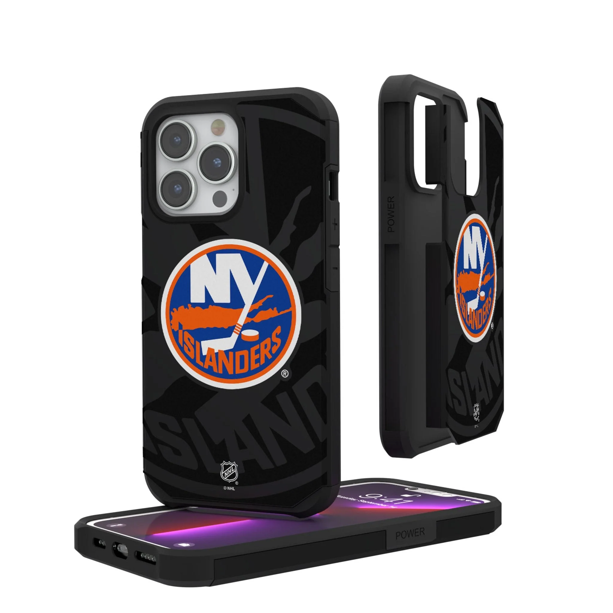 New York Islanders Monocolor Tilt Rugged Phone Case