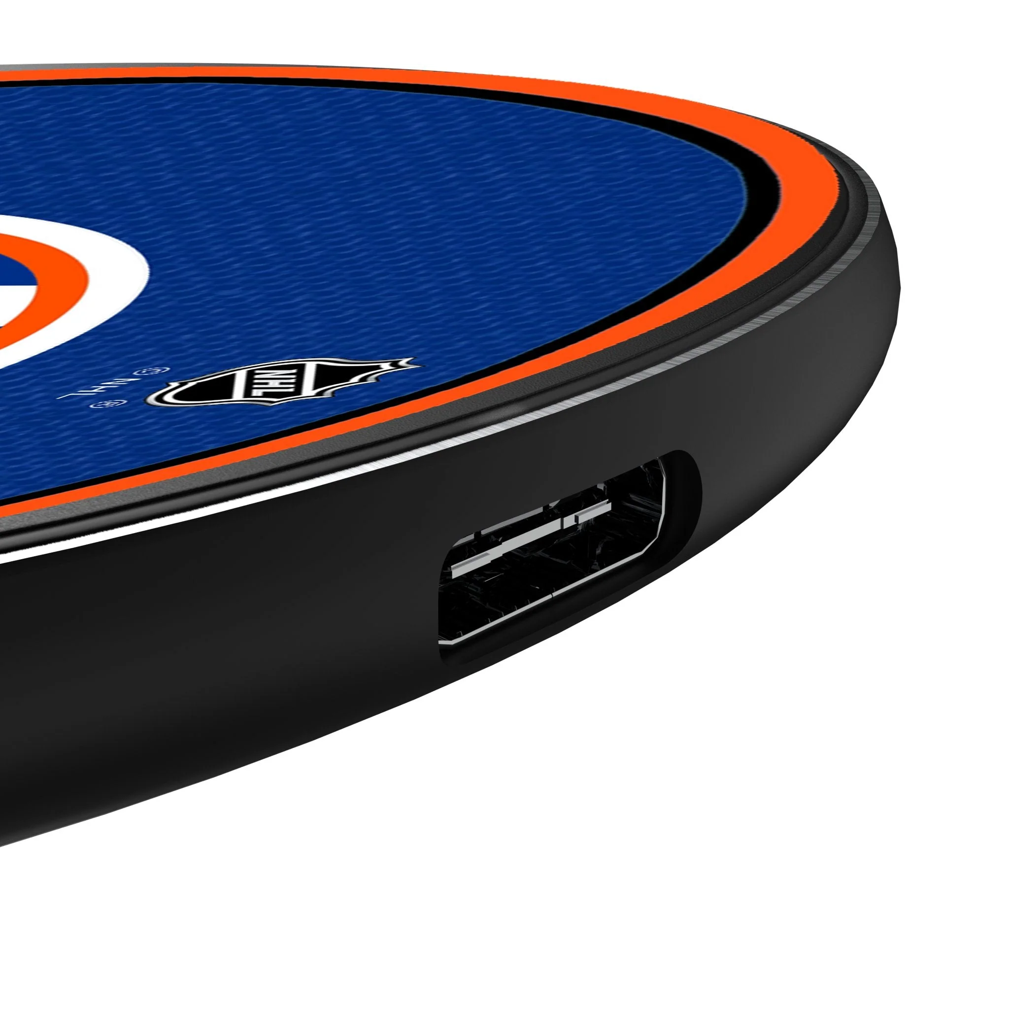 New York Islanders Stripe 15-Watt Wireless Charger - Image 3