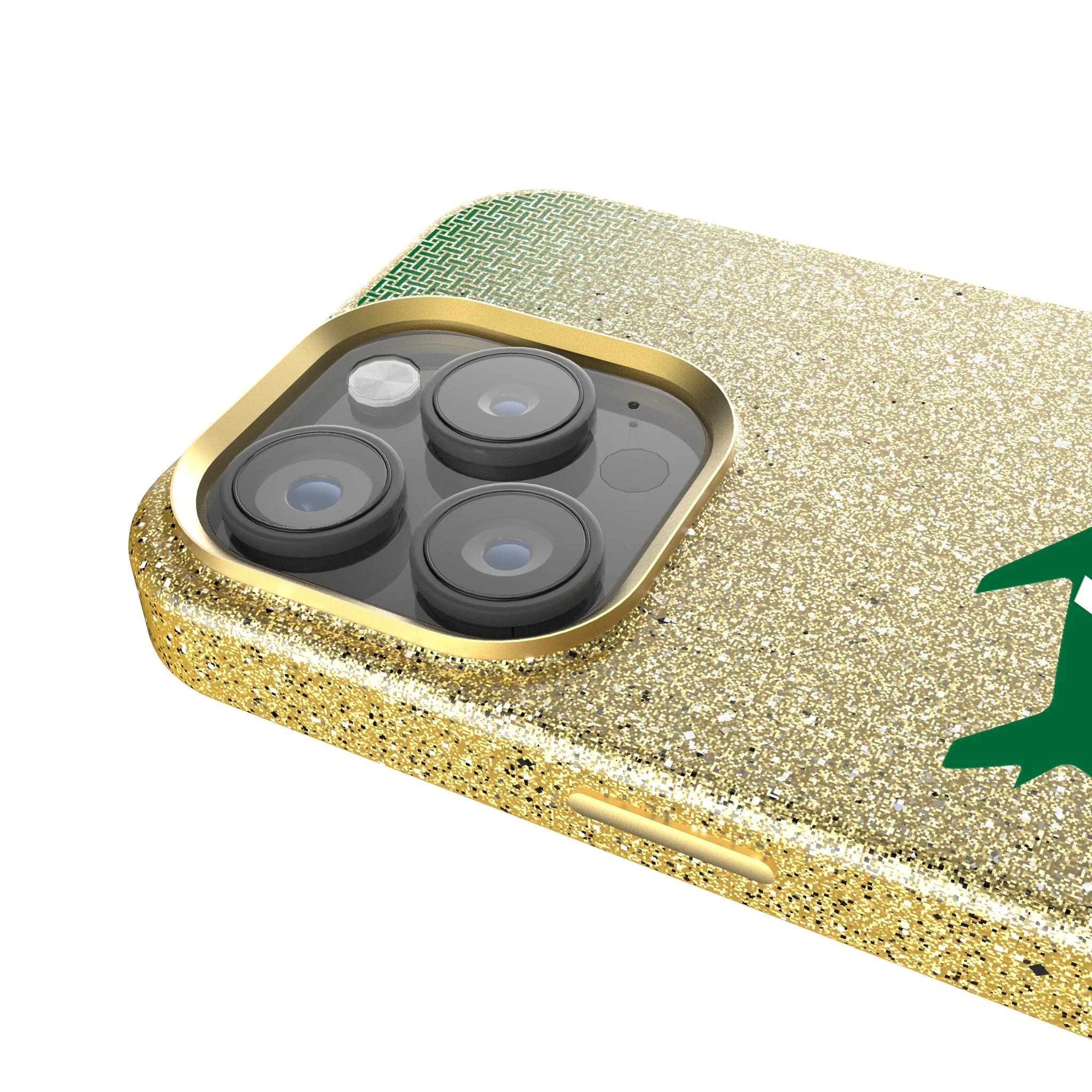 New York Jets 1963 Historic Collection Linen Bling Phone Case for Apple iPhone - Image 4