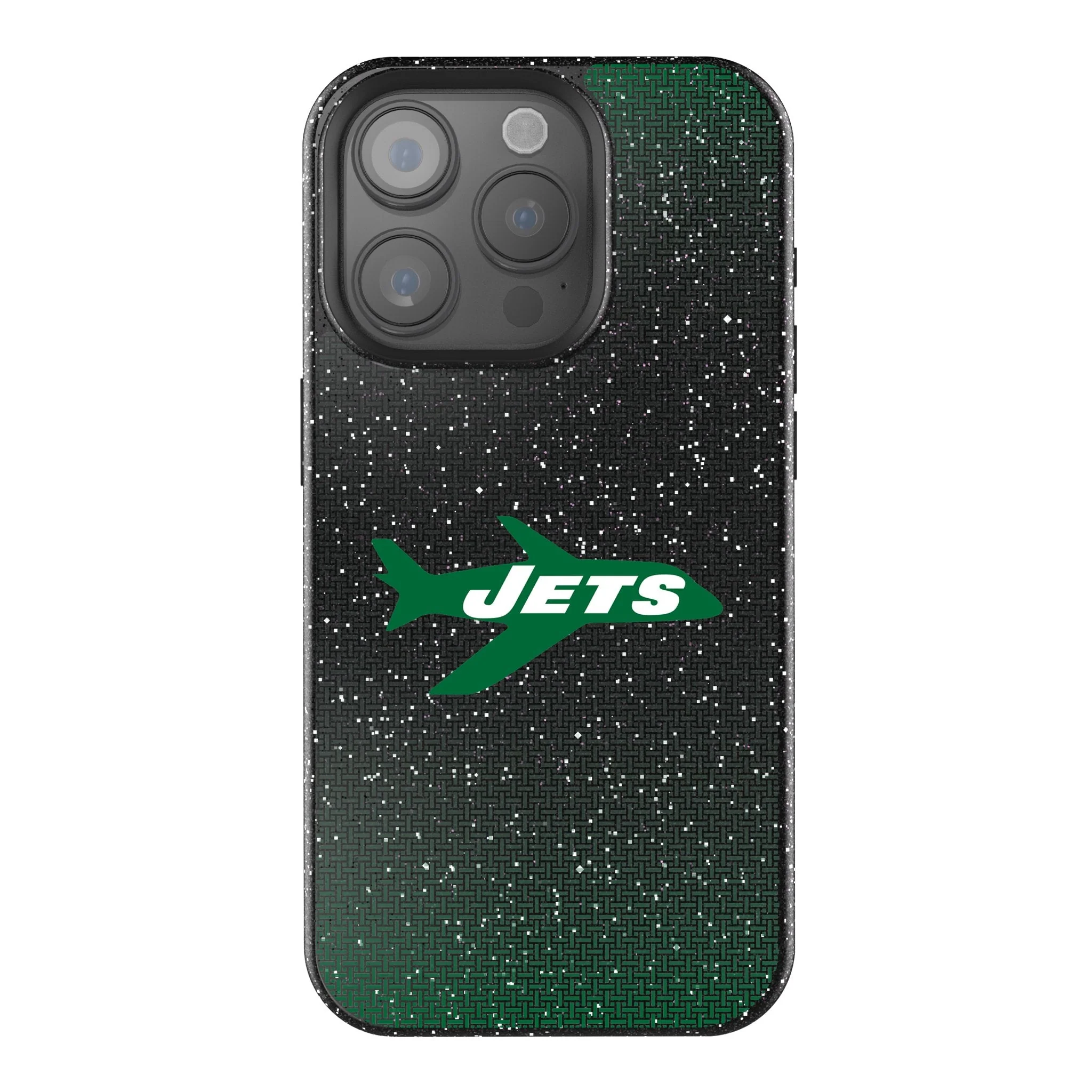 New York Jets 1963 Historic Collection Linen Bling Phone Case for Apple iPhone