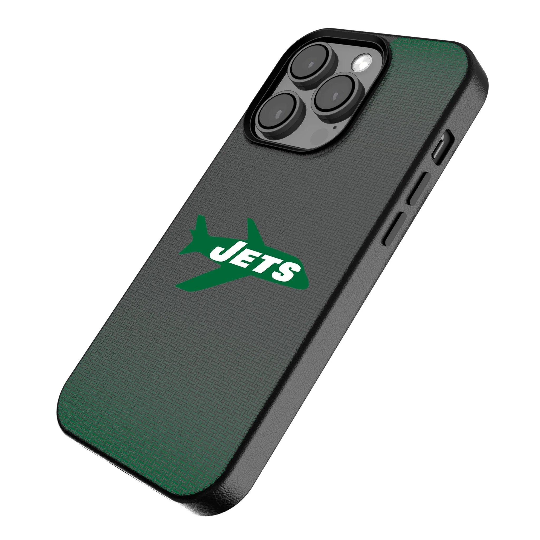 New York Jets 1963 Historic Collection Linen MagSafe Compatible Phone Case for Apple iPhone - Image 2