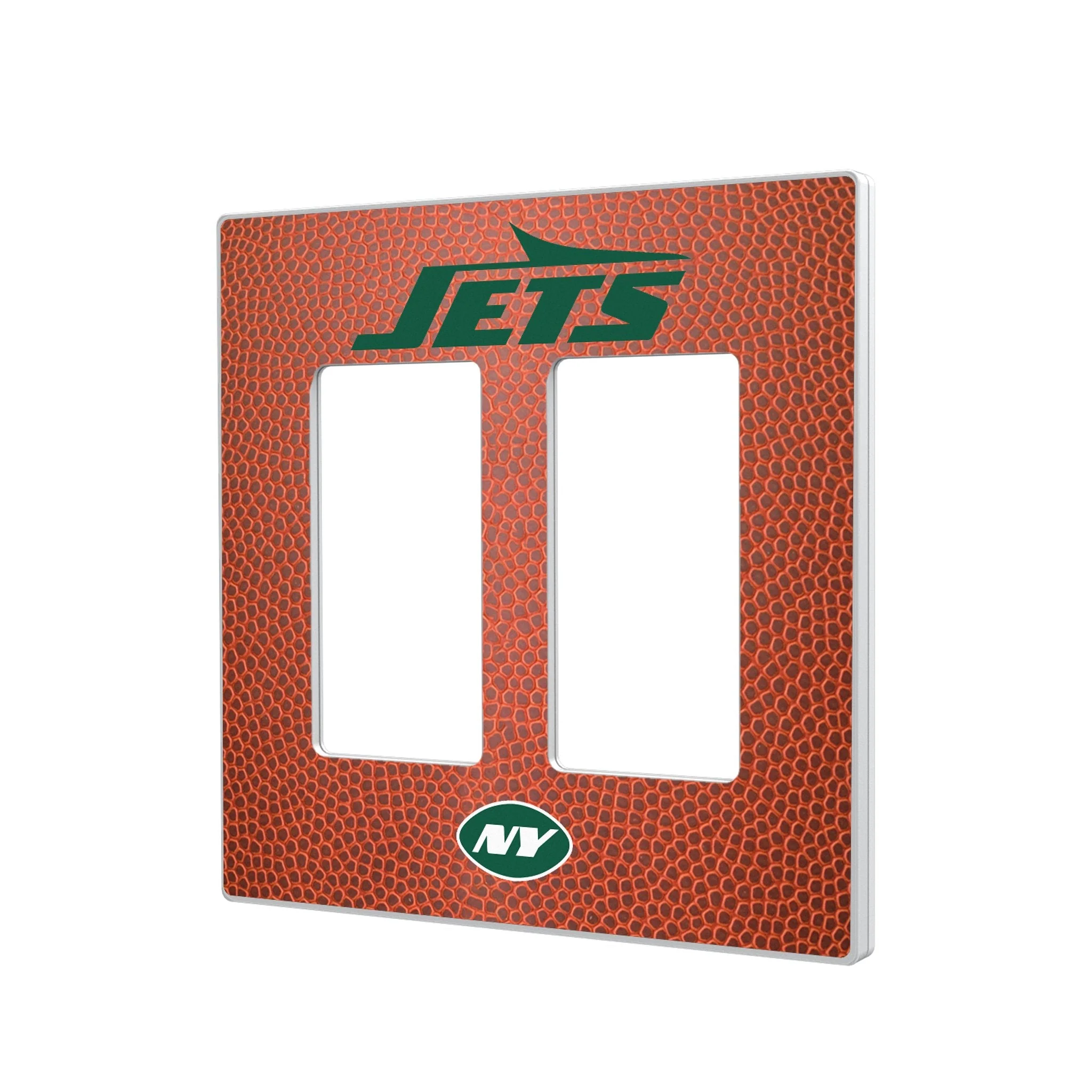 New York Jets Football Hidden-Screw Light Switch Plate - Image 4