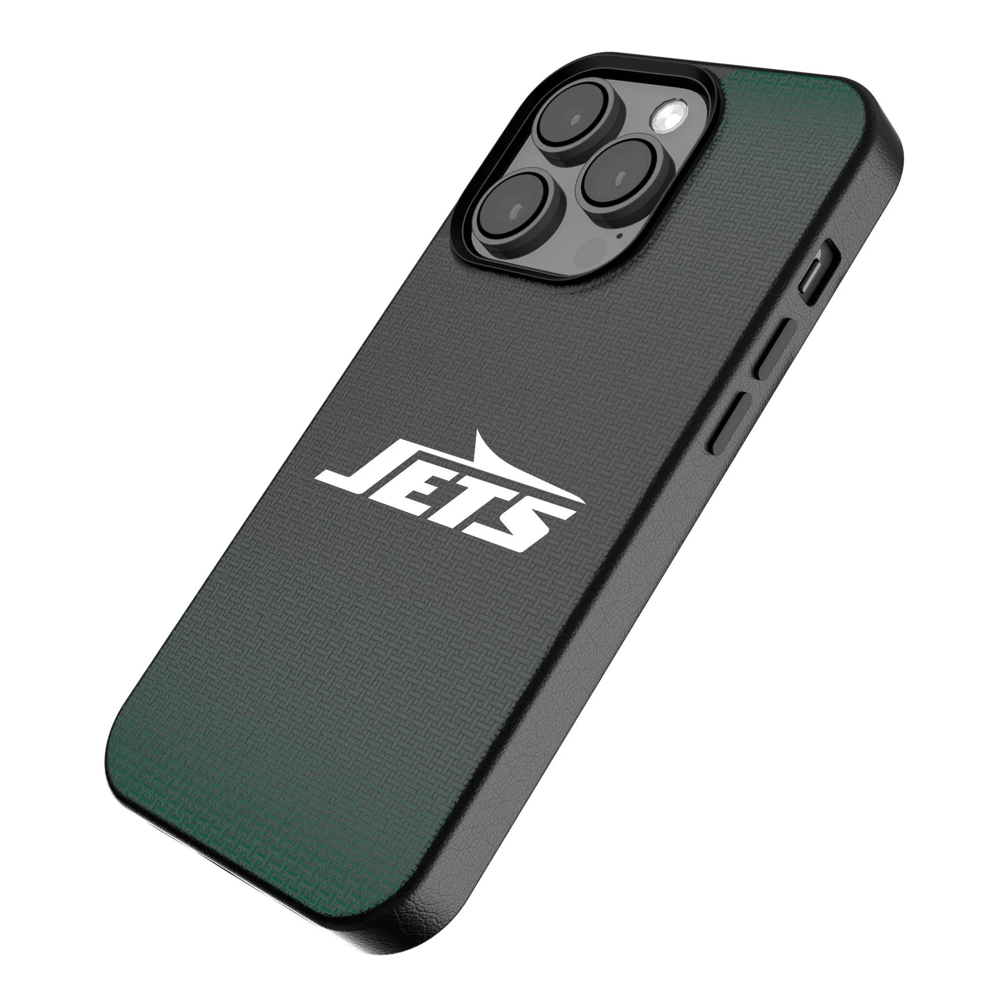 New York Jets Linen MagSafe Compatible Phone Case for Apple iPhone - Image 2