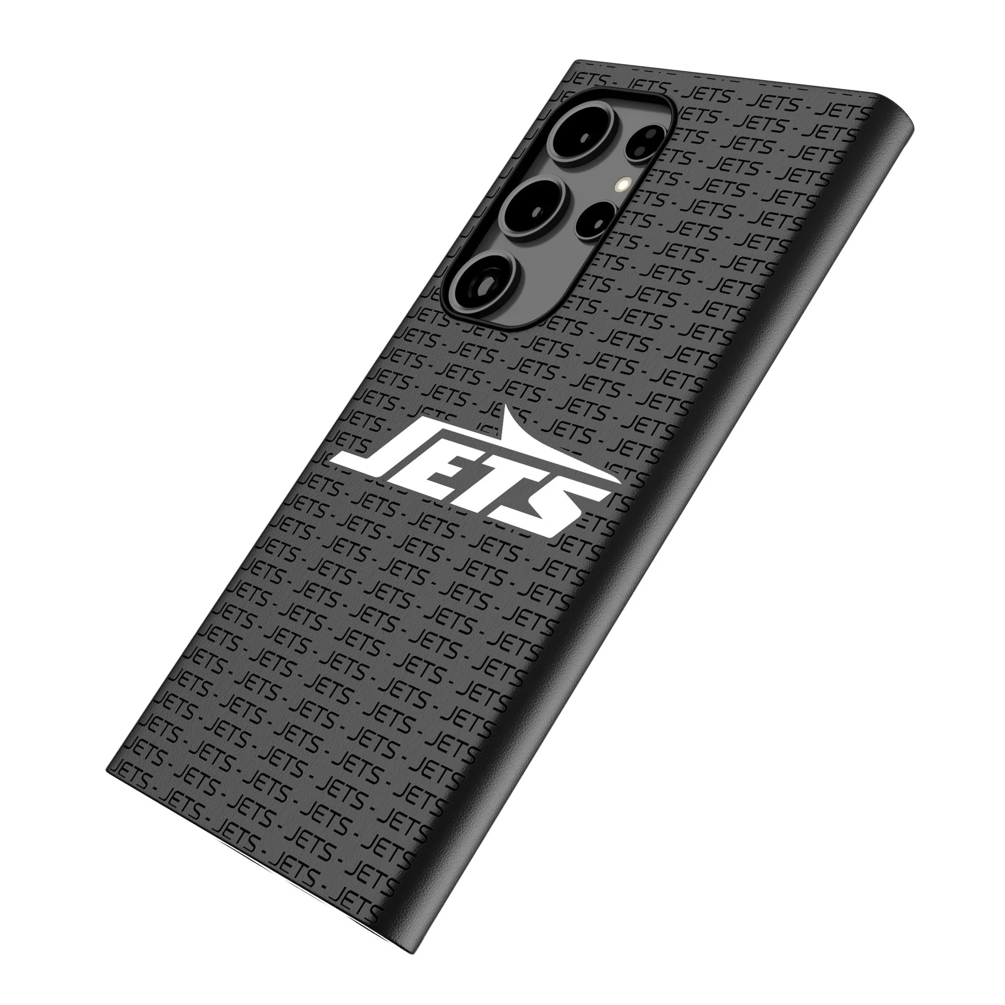 New York Jets Text Backdrop MagSafe Compatible Phone Case for Samsung Galaxy - Image 2