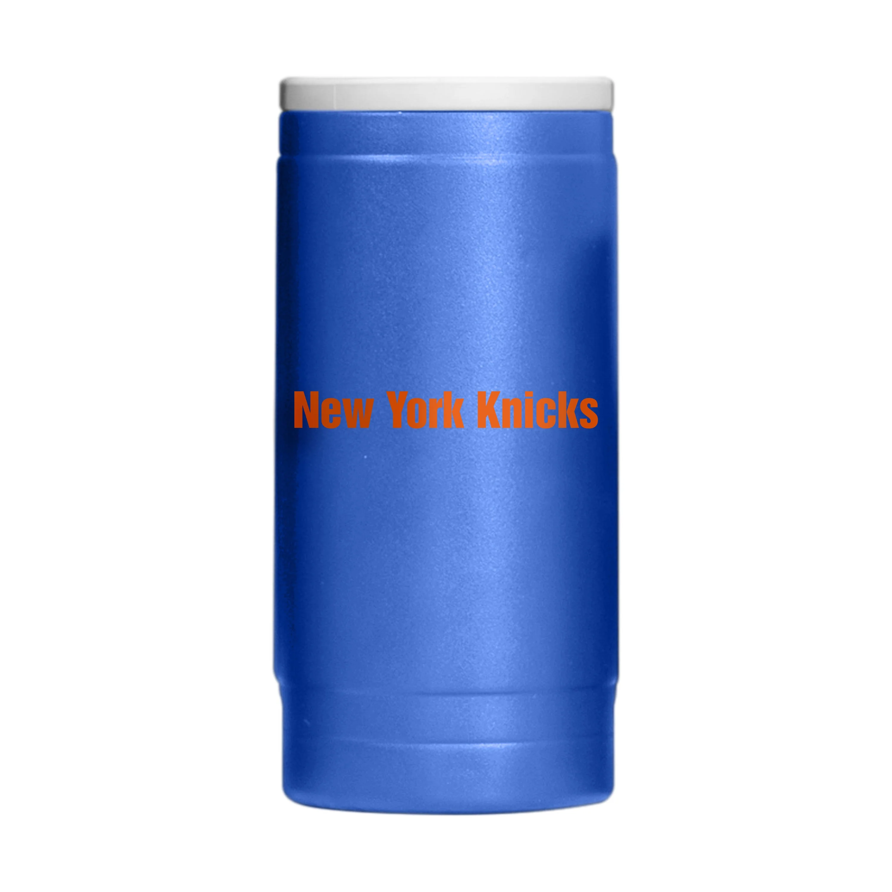 New York Knicks 12oz Flipside Powder Coat Slim Can Coolie - Image 2