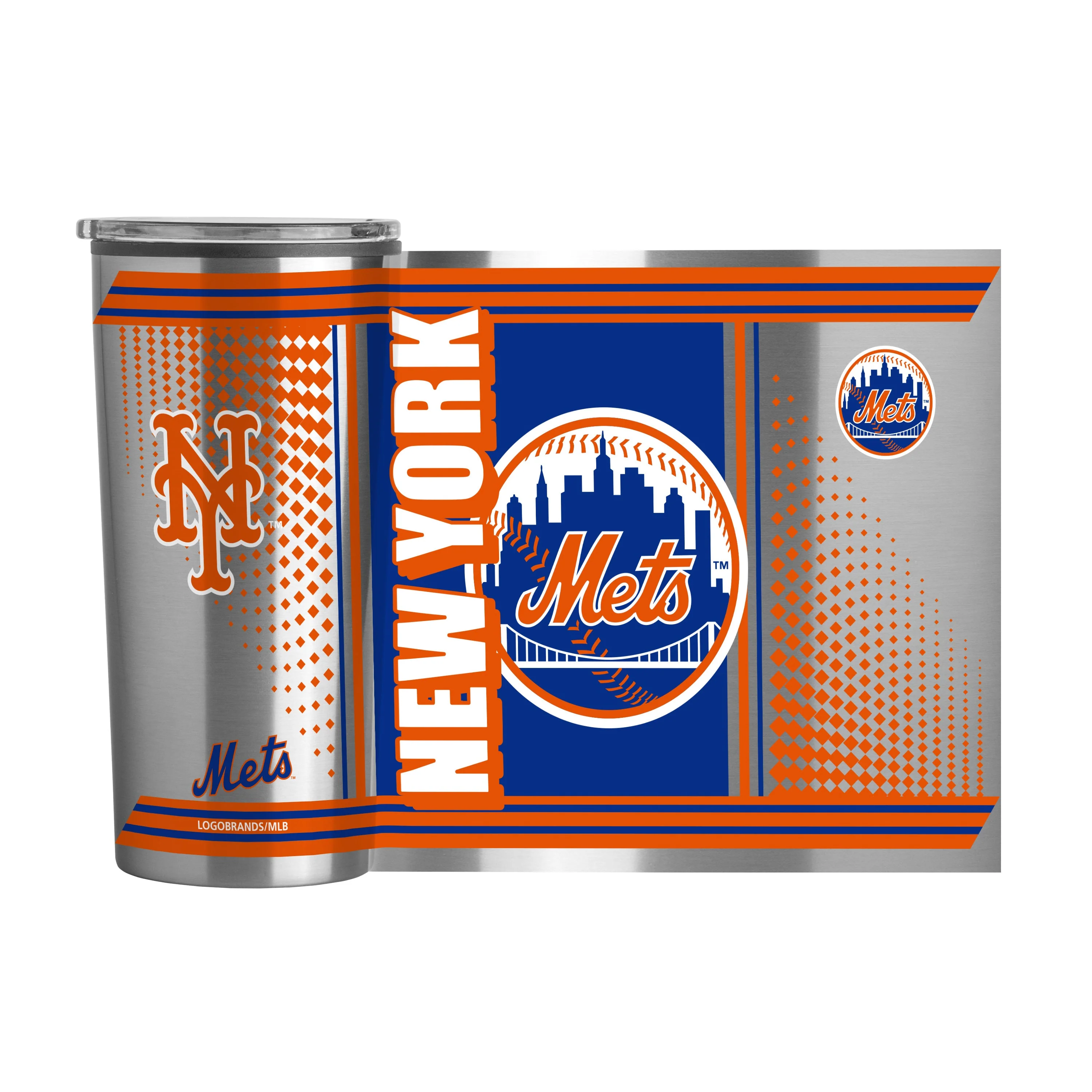 New York Mets 20oz Hero Fusion Tumbler - Image 2