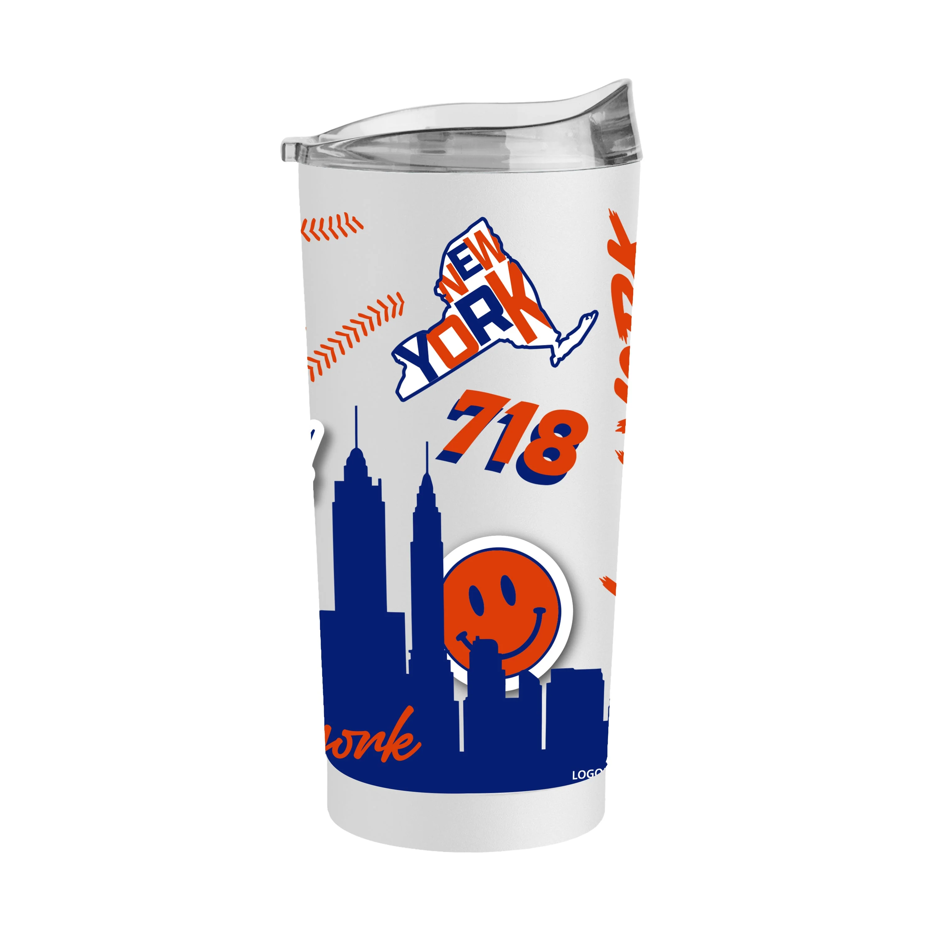 New York Mets 20oz Native Powder Coat Tumbler - Image 2