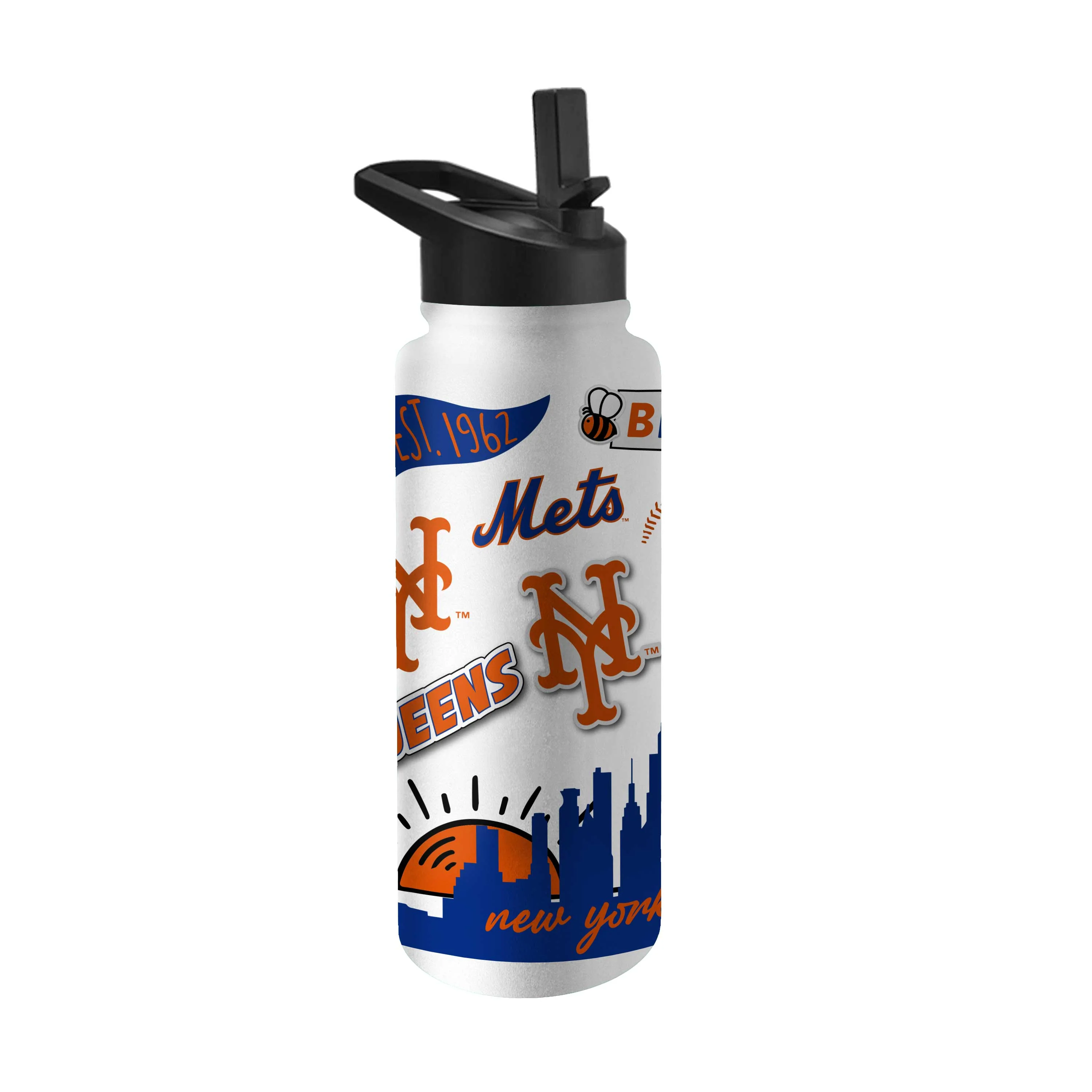 New York Mets 34oz Native Quencher Bottle - Image 2