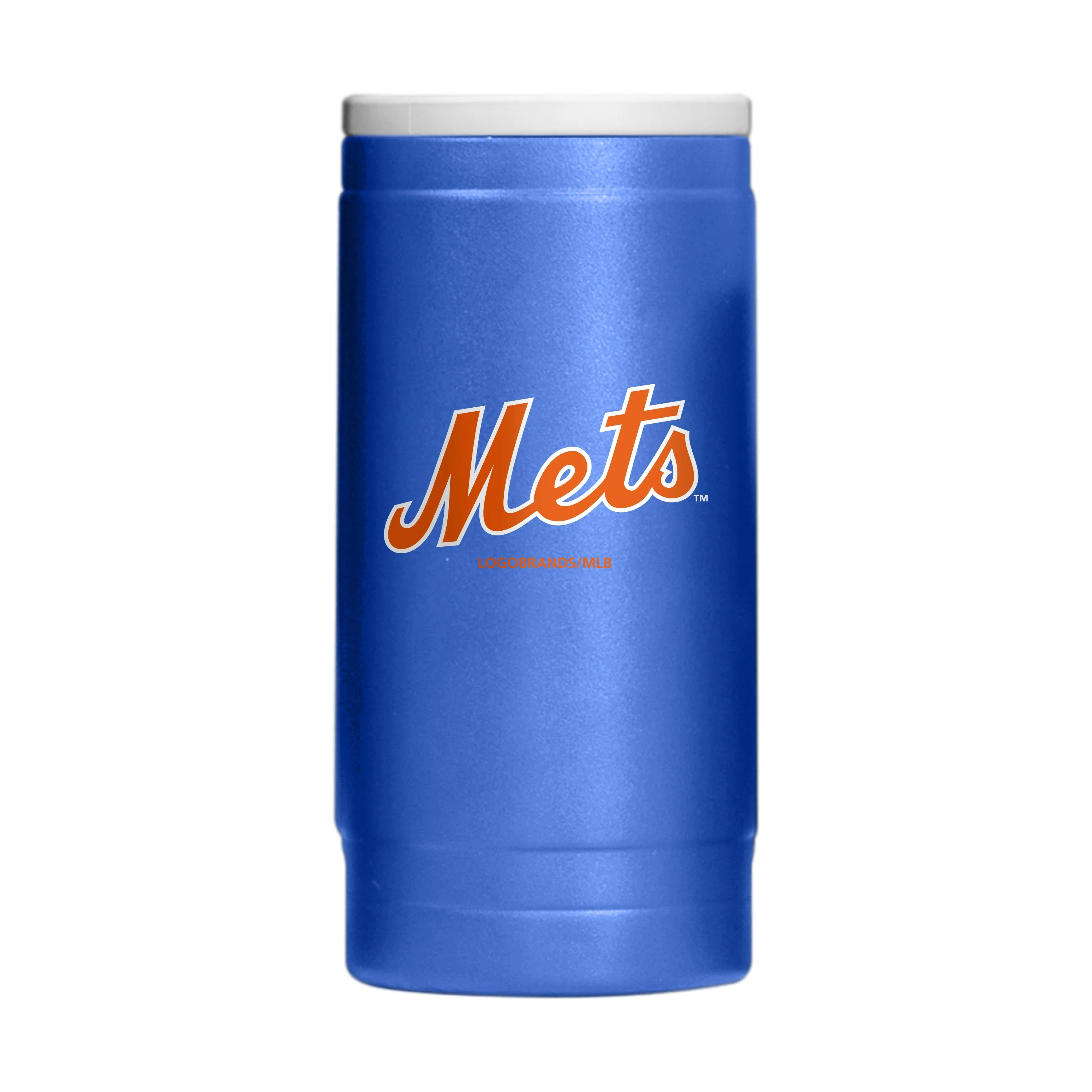 New York Mets Flipside Powder Coat Slim Can Coolie - Image 2