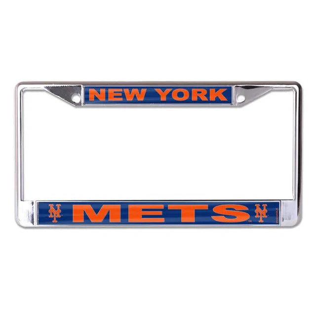 New York Mets License Plate Frame S/L Printed