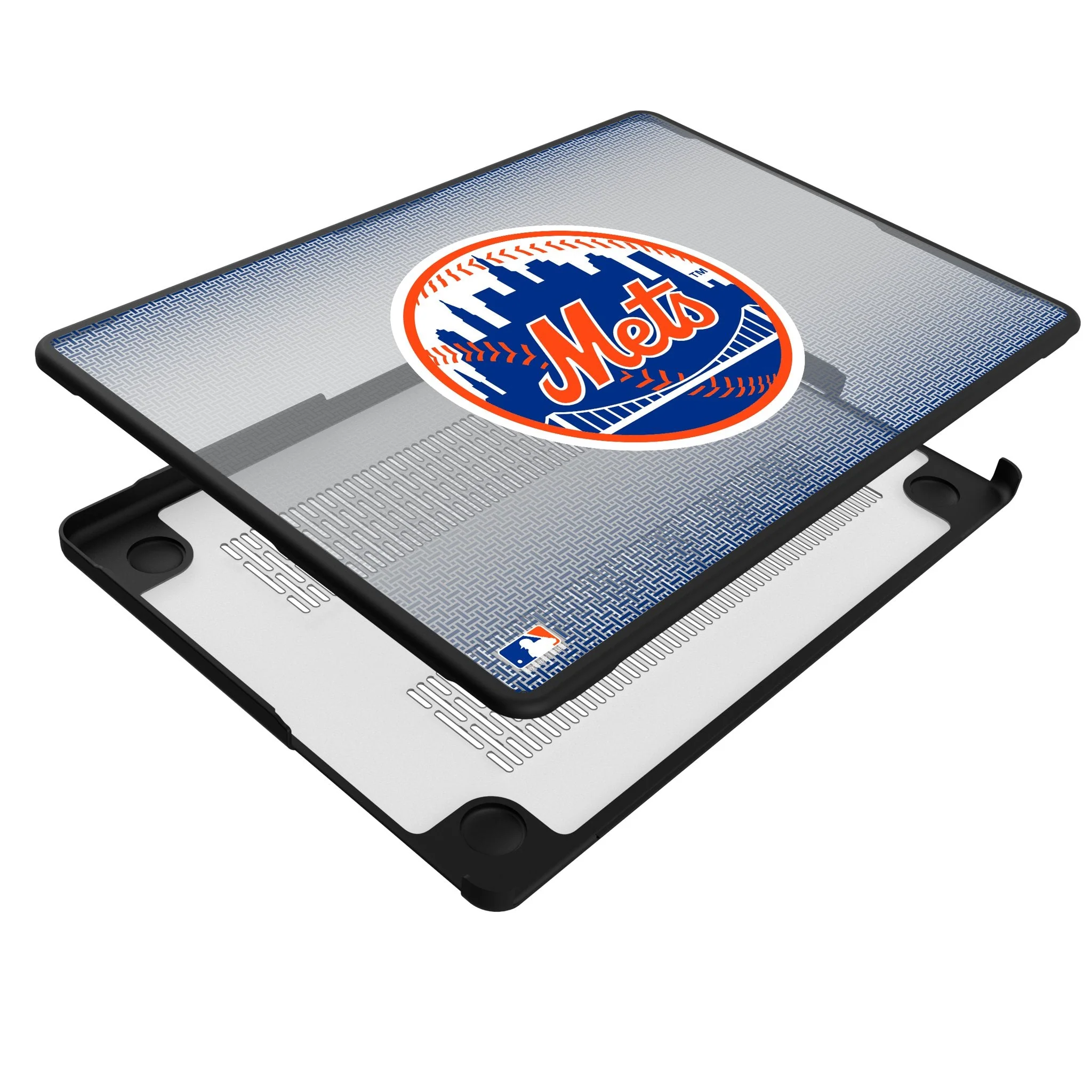 New York Mets Linen Laptop Case for Apple MacBook - Image 3