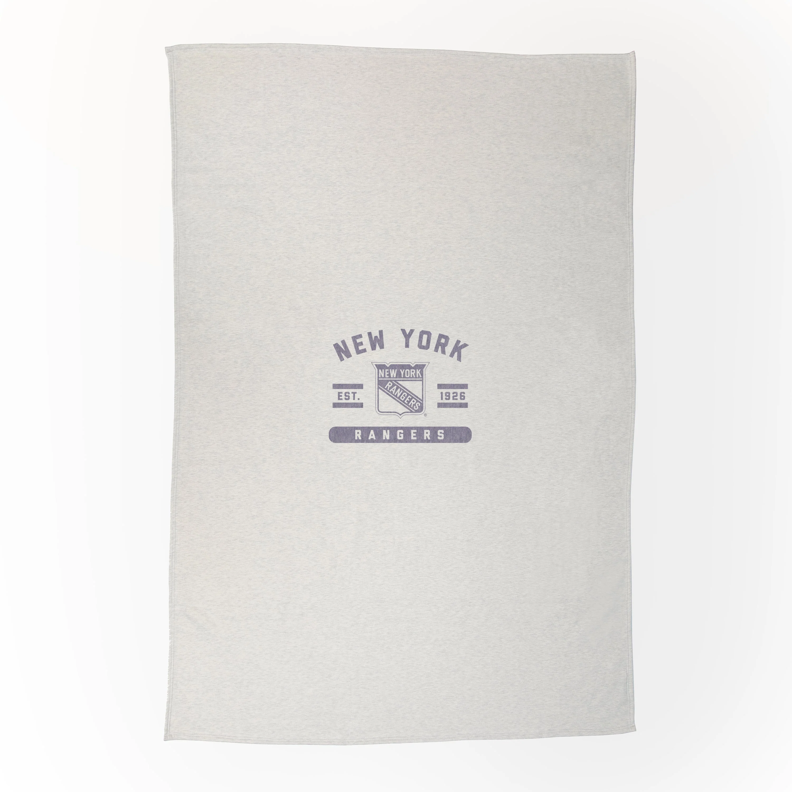 New York Rangers Oatmeal Sweatshirt Blanket