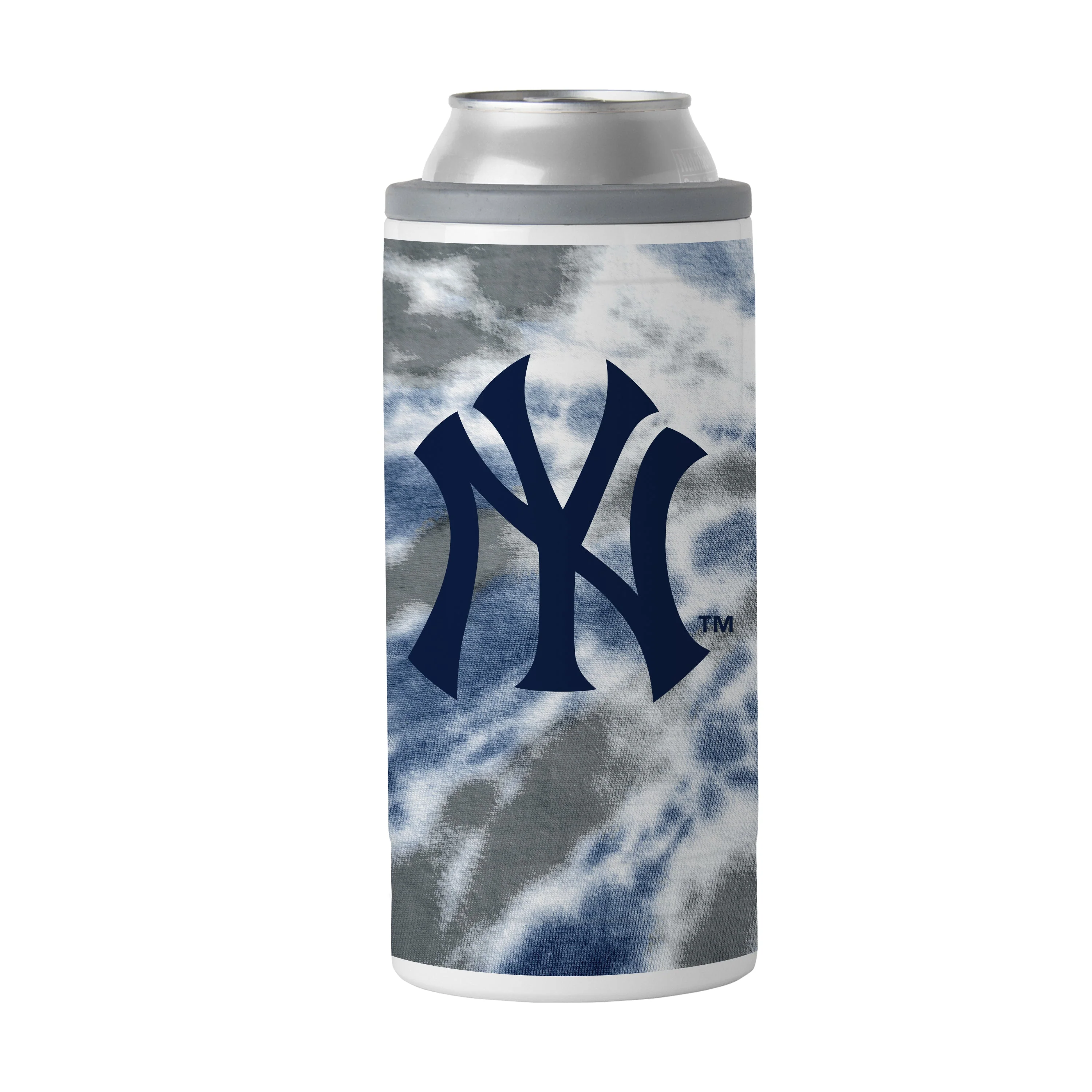 New York Yankees 12oz Tie Dye Slim Can Coolie - Image 2