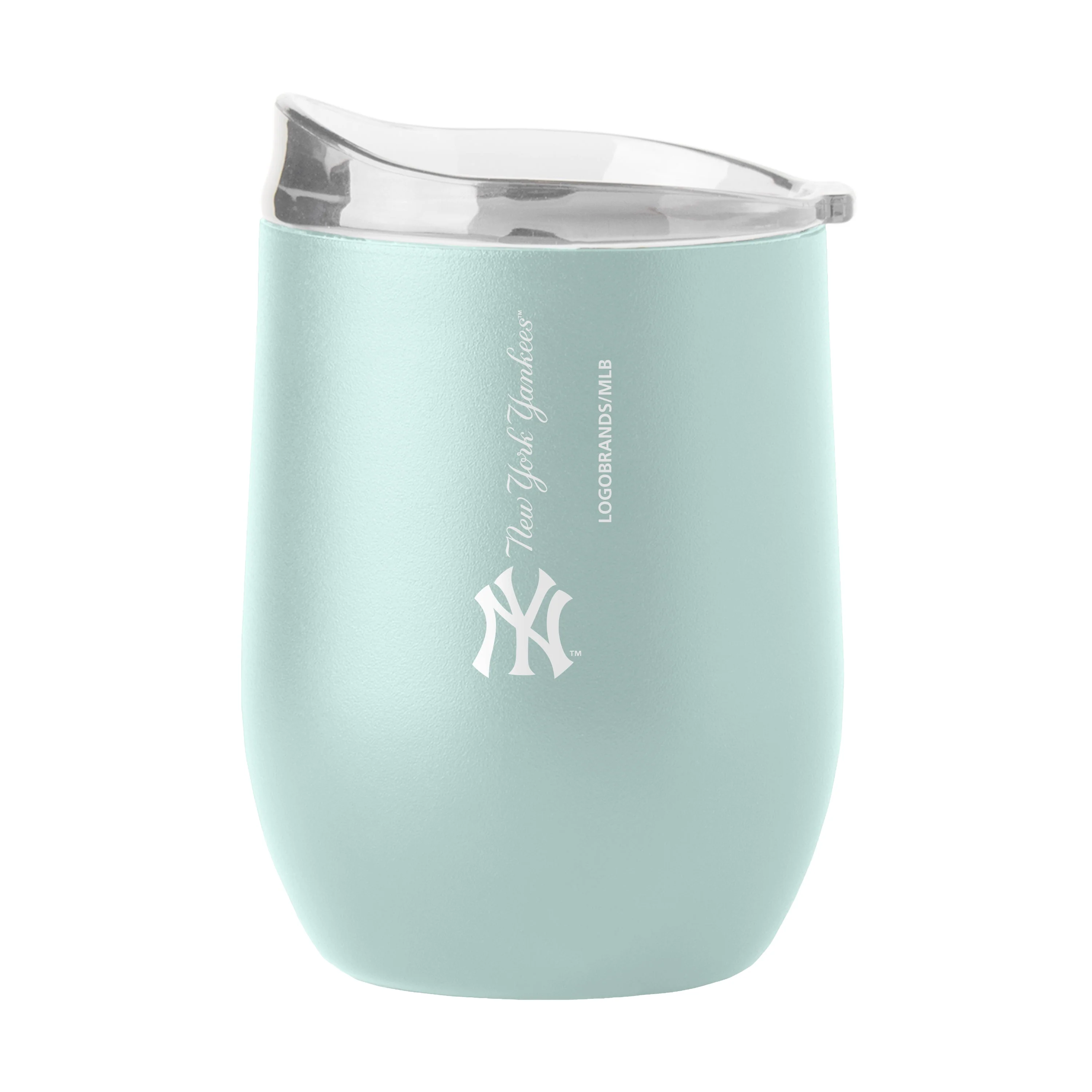 New York Yankees 16oz Vertical Powder Coat Curved Beverage