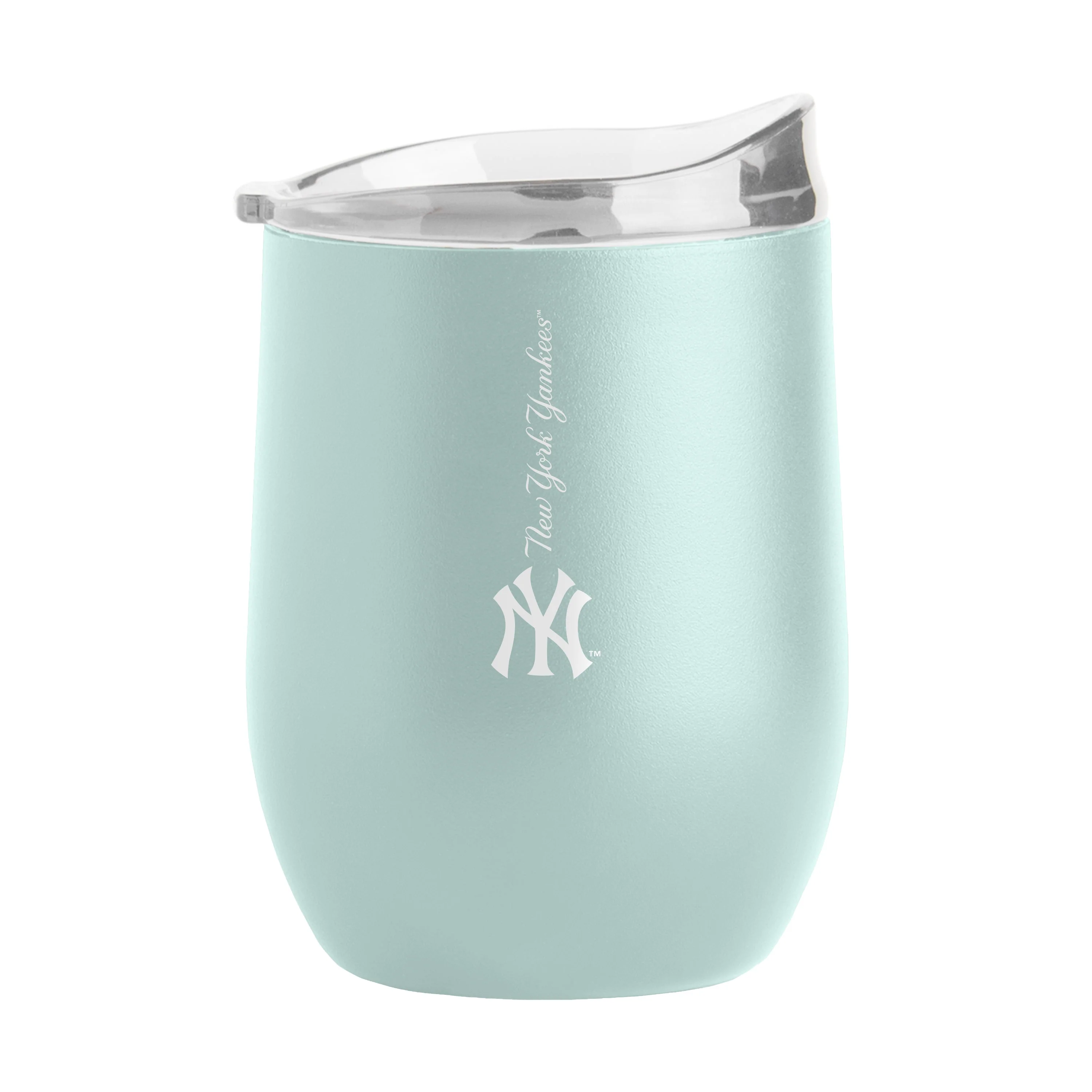 New York Yankees 16oz Vertical Powder Coat Curved Beverage - Image 2