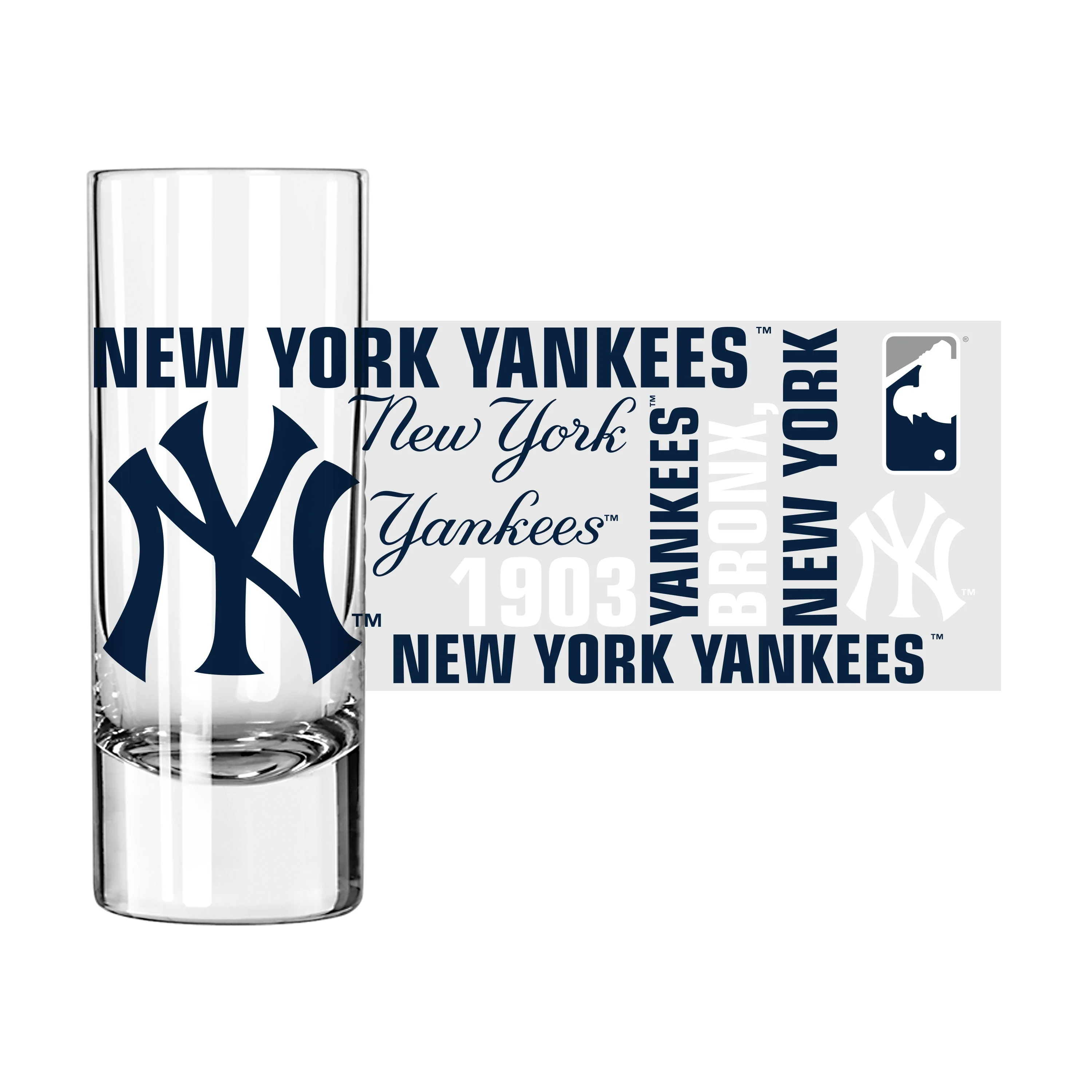 New York Yankees 2.5oz Spirit Shooter - Image 2