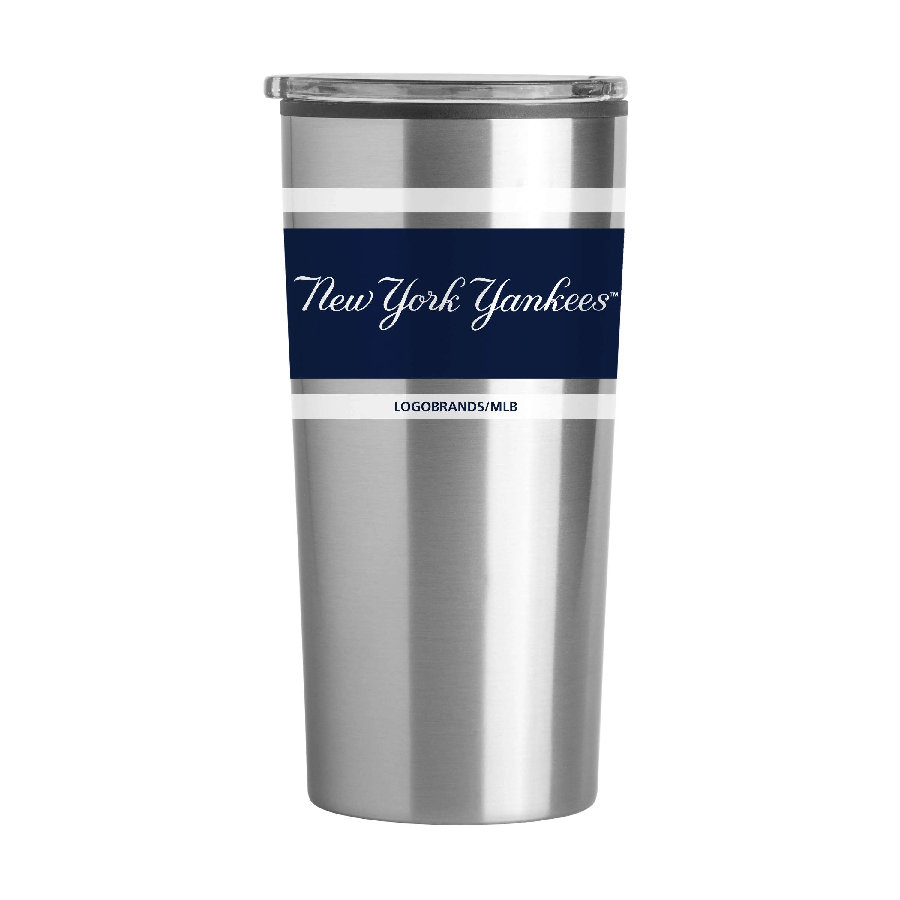 New York Yankees 20oz Stripe Fusion Tumbler - Image 2