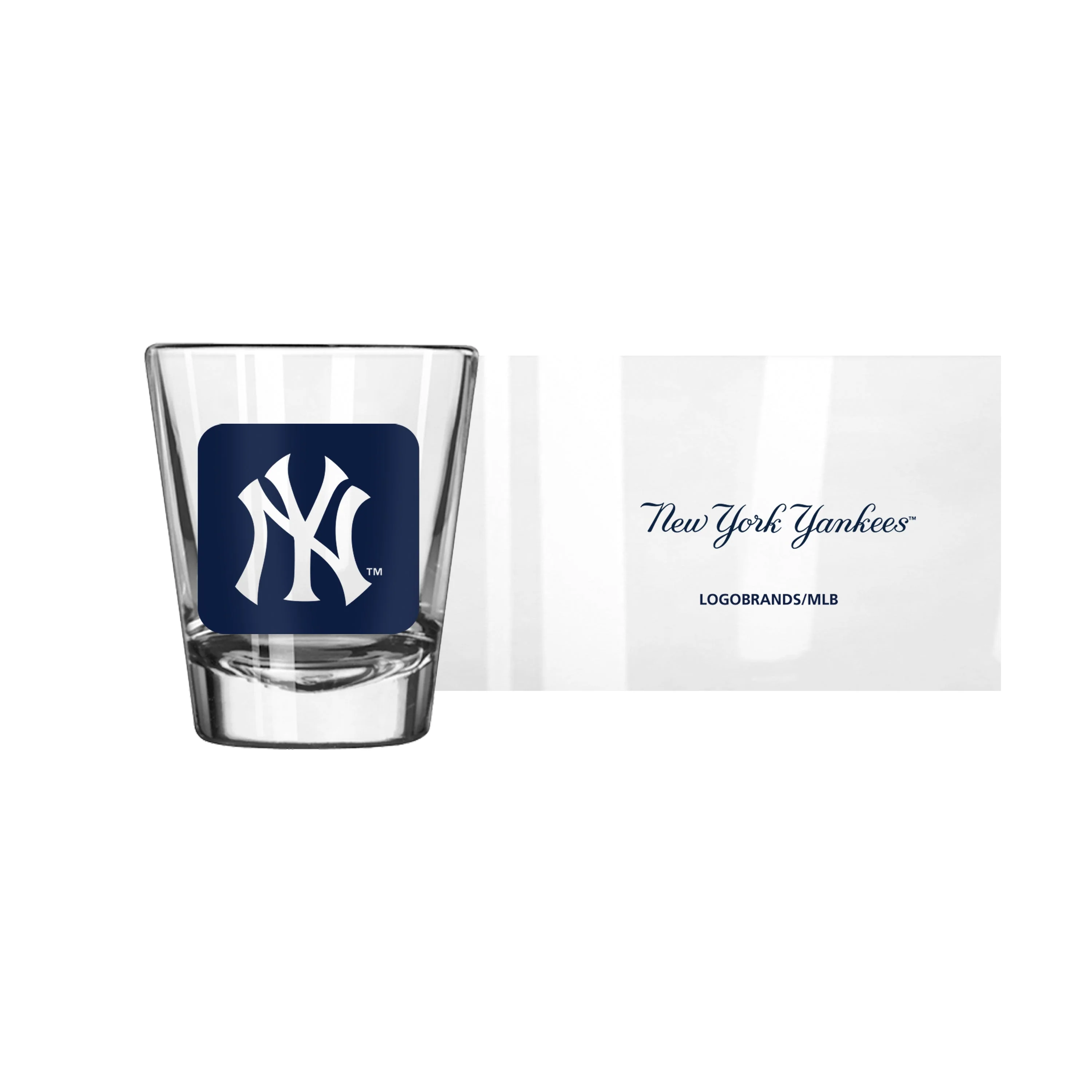 New York Yankees 2oz Cube Shot Glass - Image 2