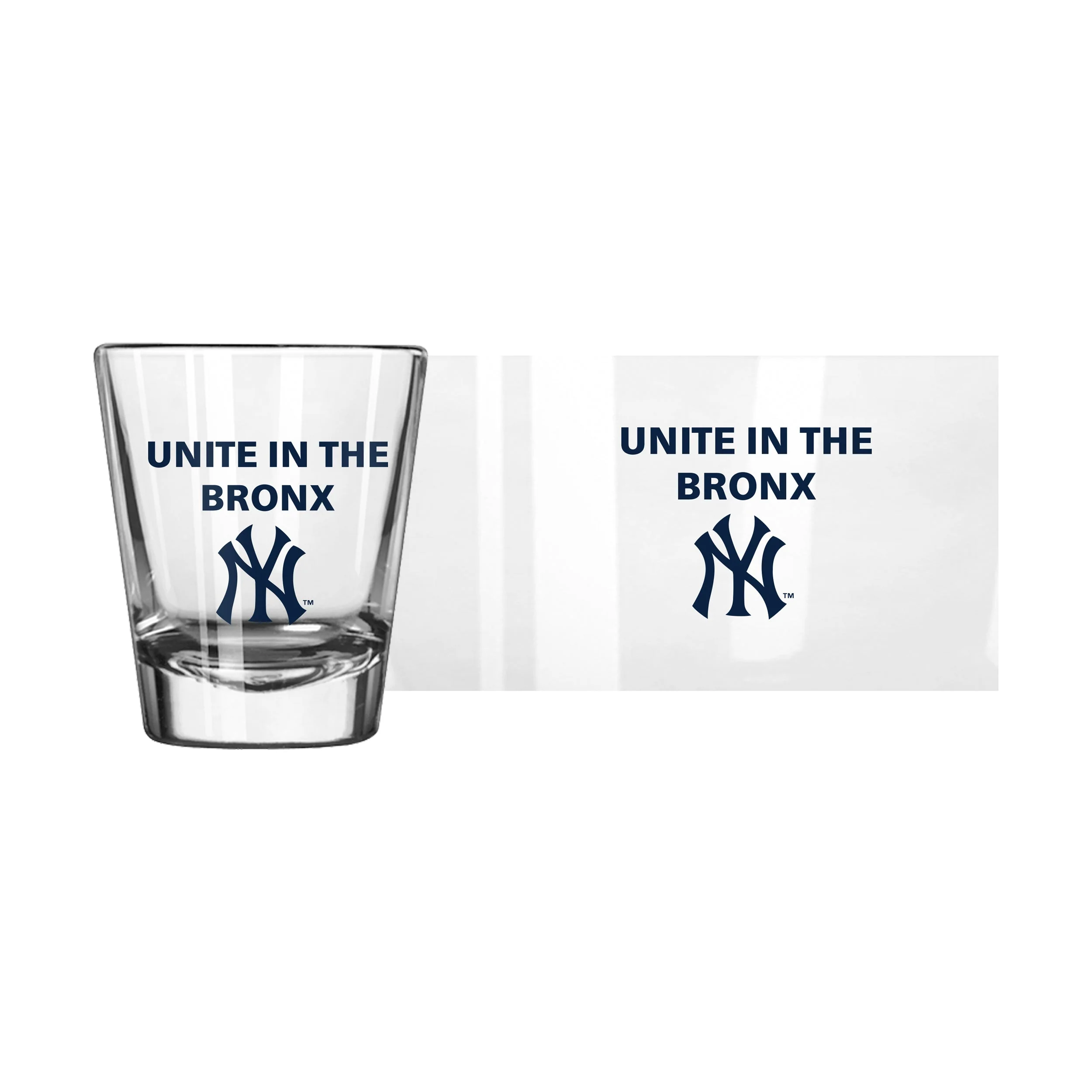 New York Yankees 2oz Slogan Shot Glass - Image 2