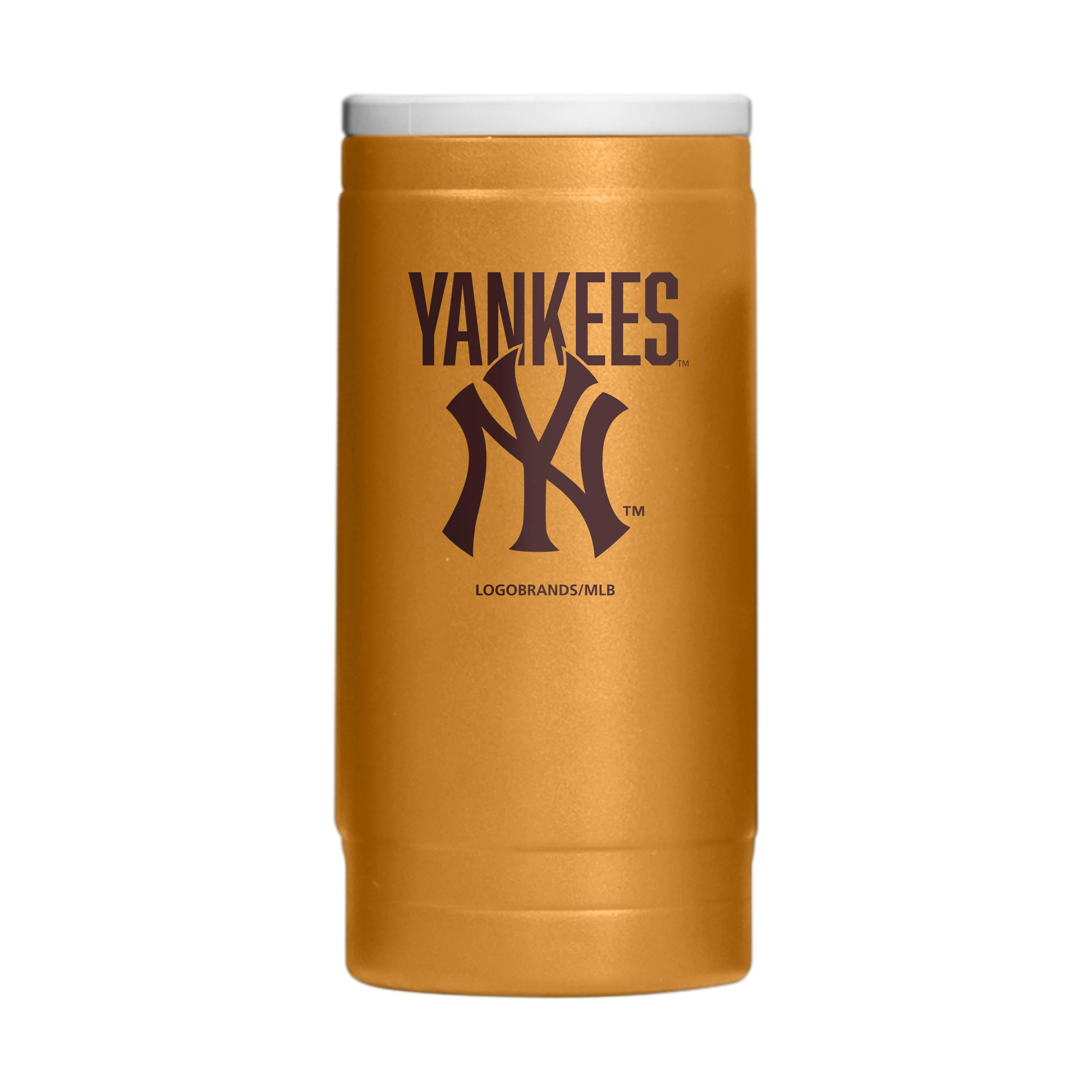 New York Yankees Huddle Powder Coat Slim Can Coolie