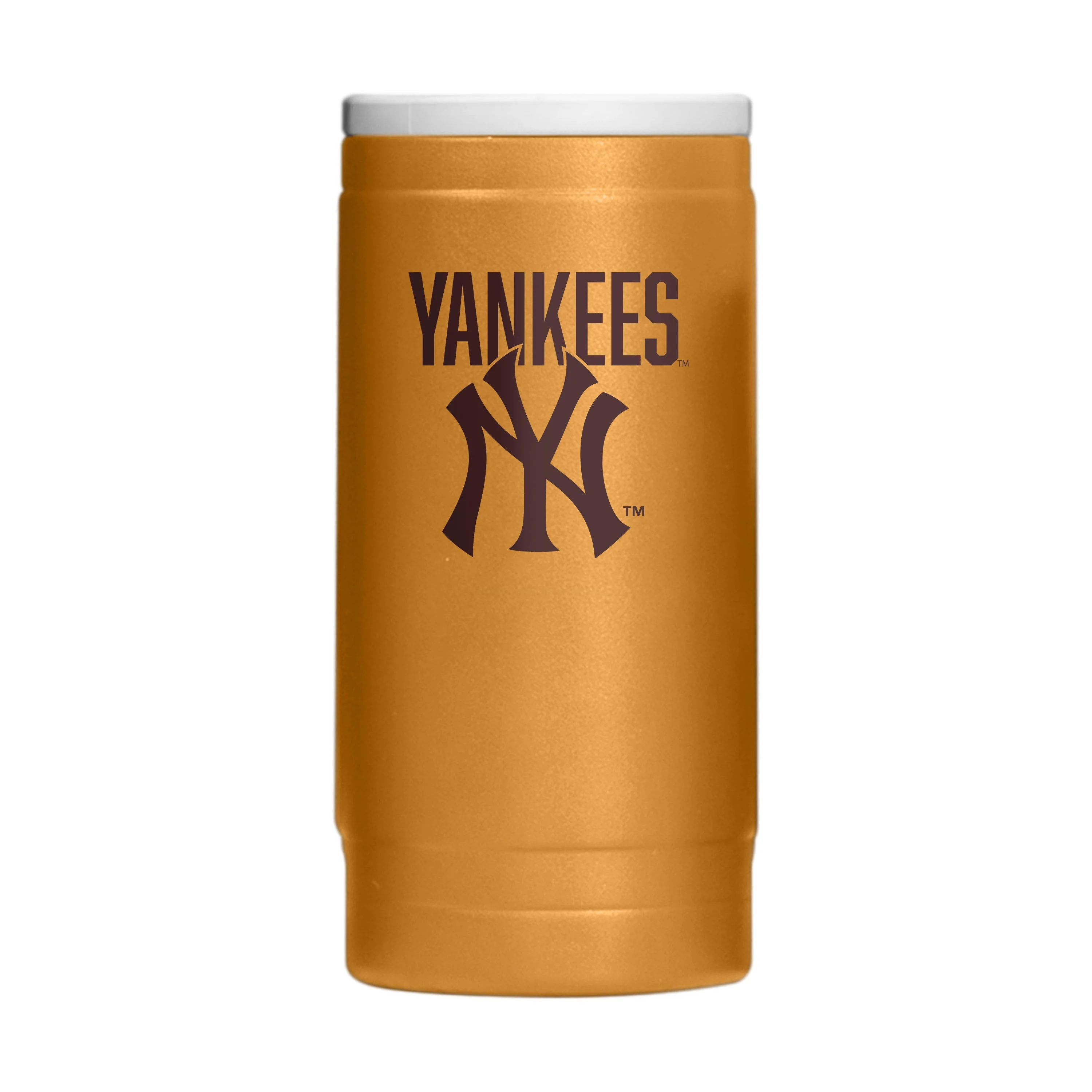 New York Yankees Huddle Powder Coat Slim Can Coolie - Image 2