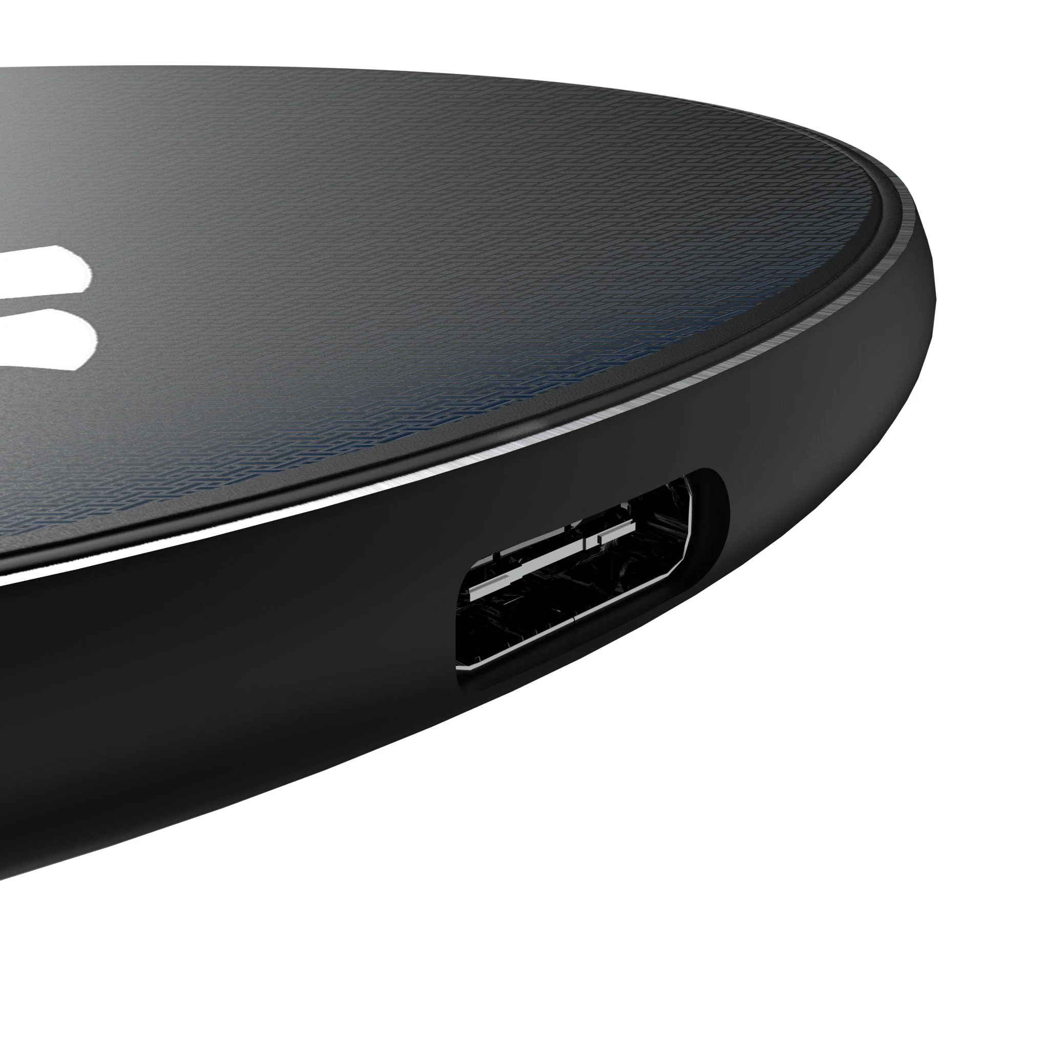 New York Yankees Linen 15-Watt Wireless Charger - Image 3