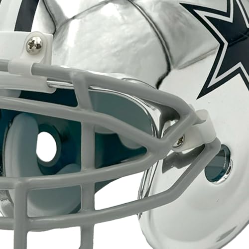 NFL Dallas Cowboys Mini Metallic Hover Helmet - Image 5