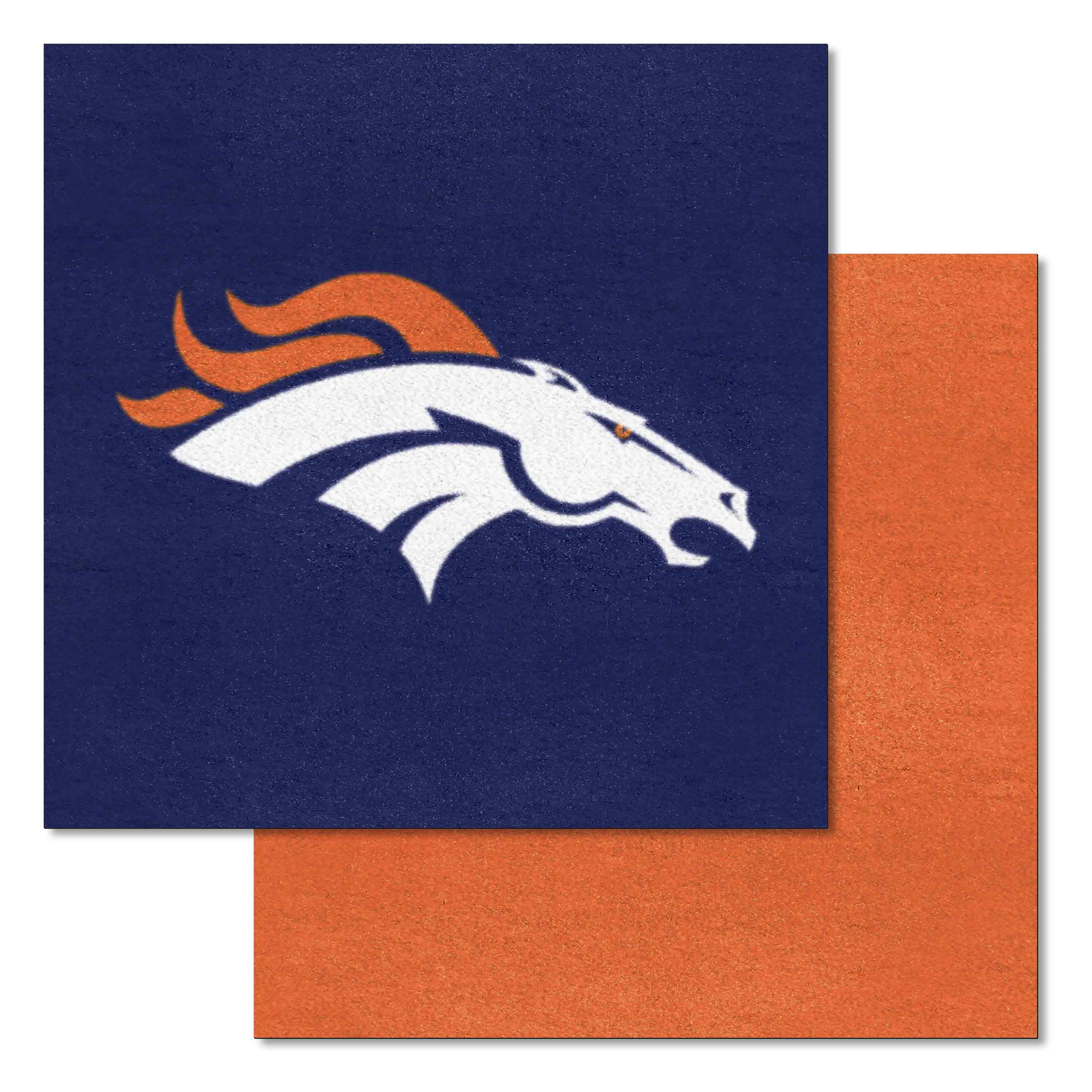NFL - Denver Broncos Team Carpet Tiles