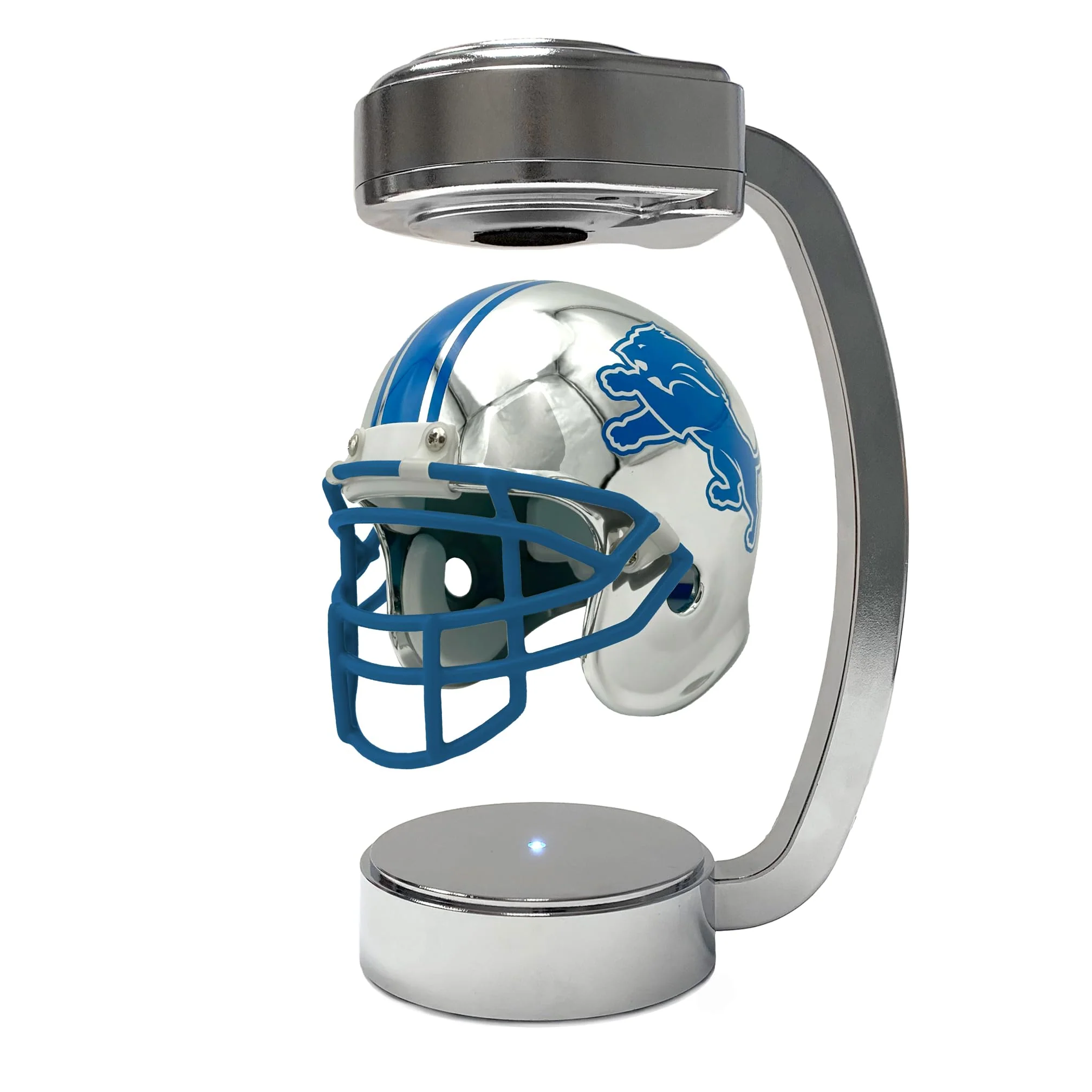 NFL Detroit Lions Mini Metallic Hover Helmet
