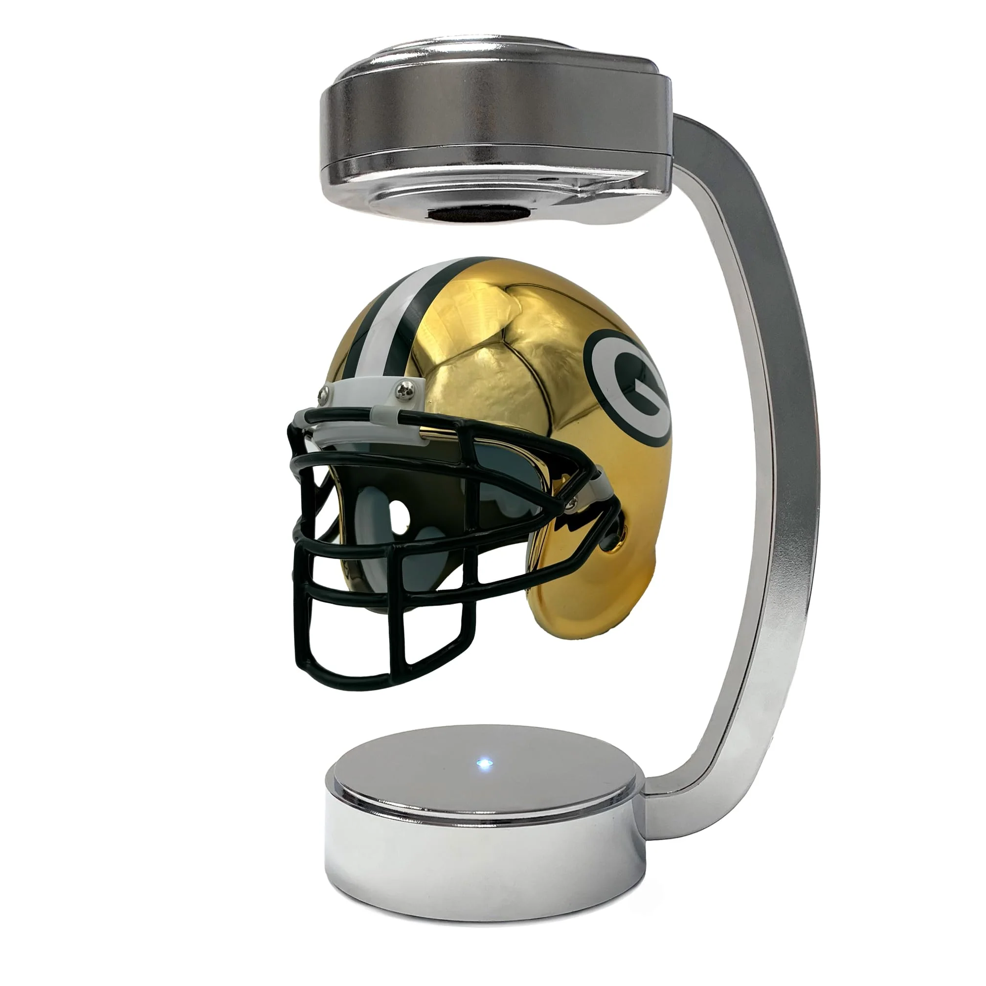 NFL Green Bay Packers Mini Metallic Hover Helmet
