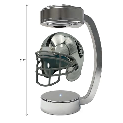 NFL Las Vegas Raiders Mini Metallic Hover Helmet - Image 4